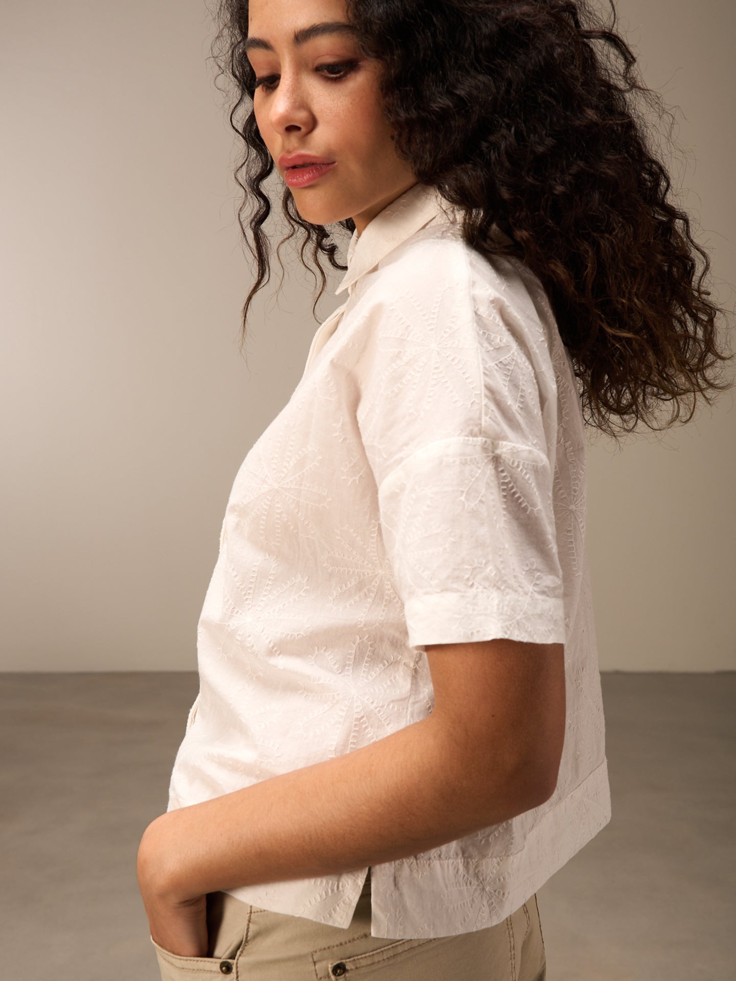 Embroidered blouse