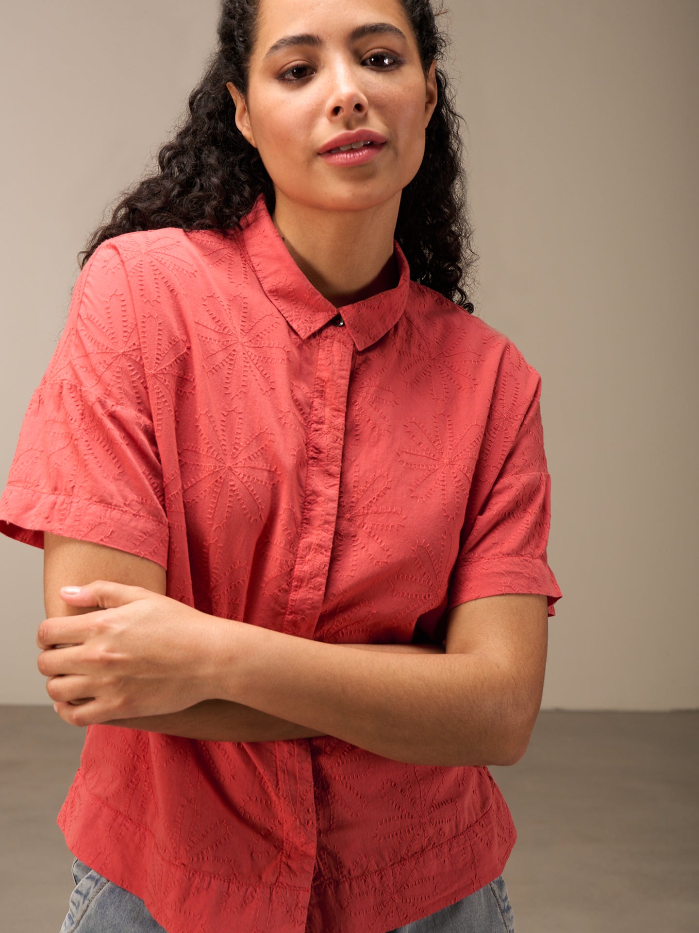 Embroidered blouse