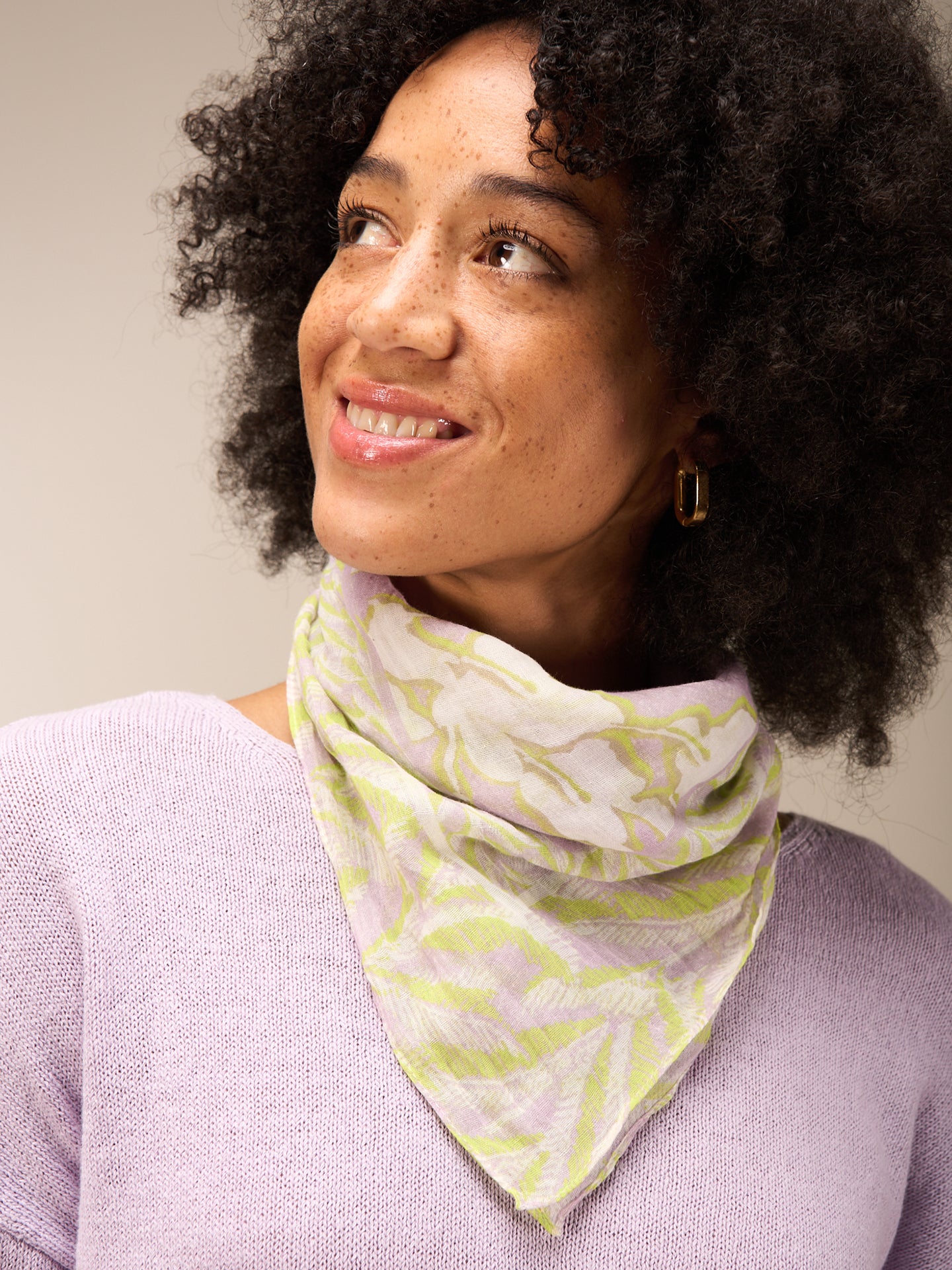 foulard en coton