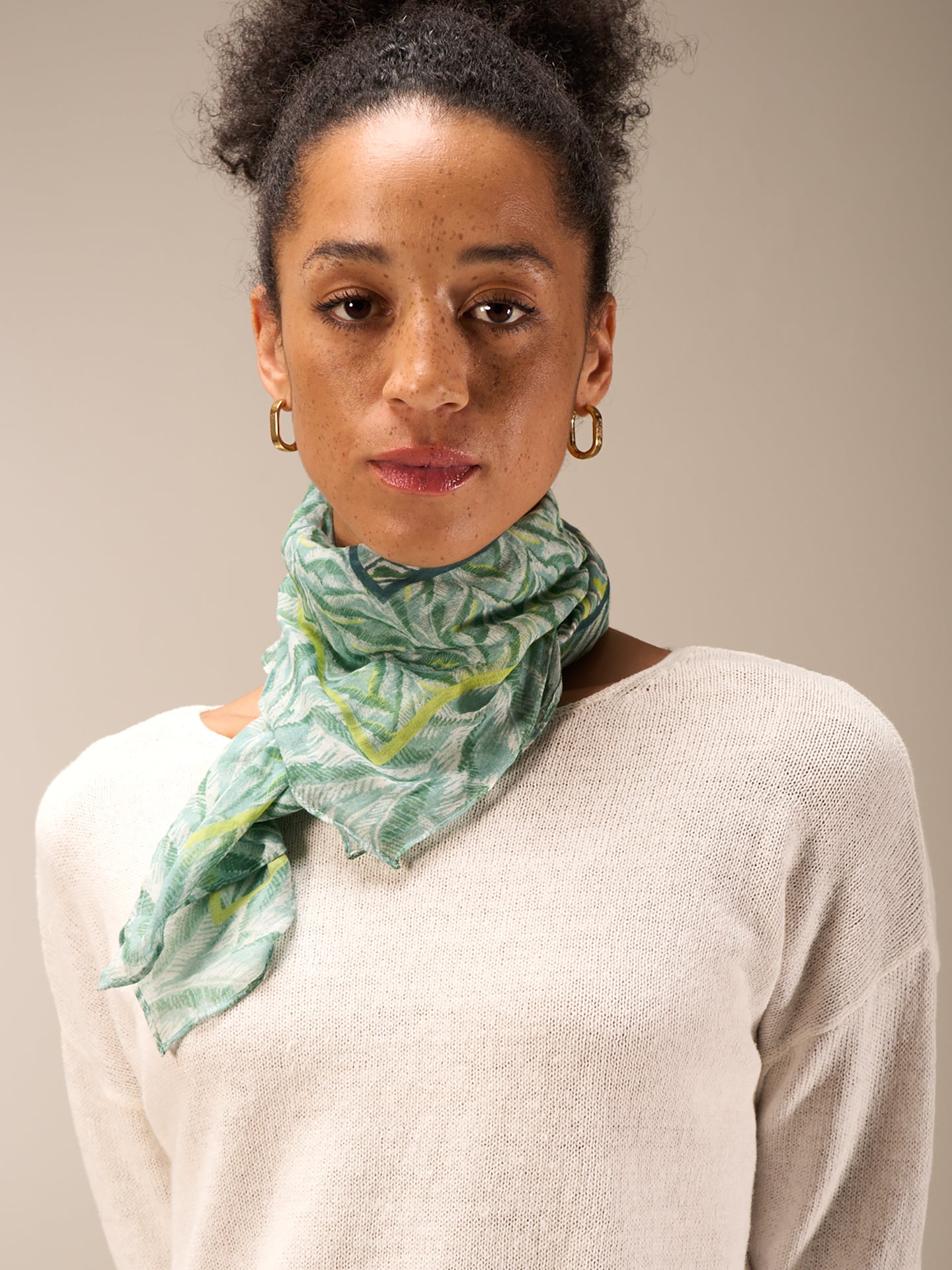 foulard en coton