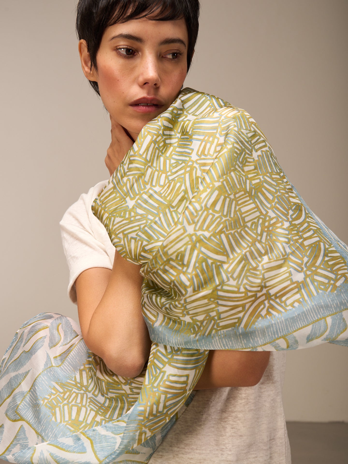 foulard en soie