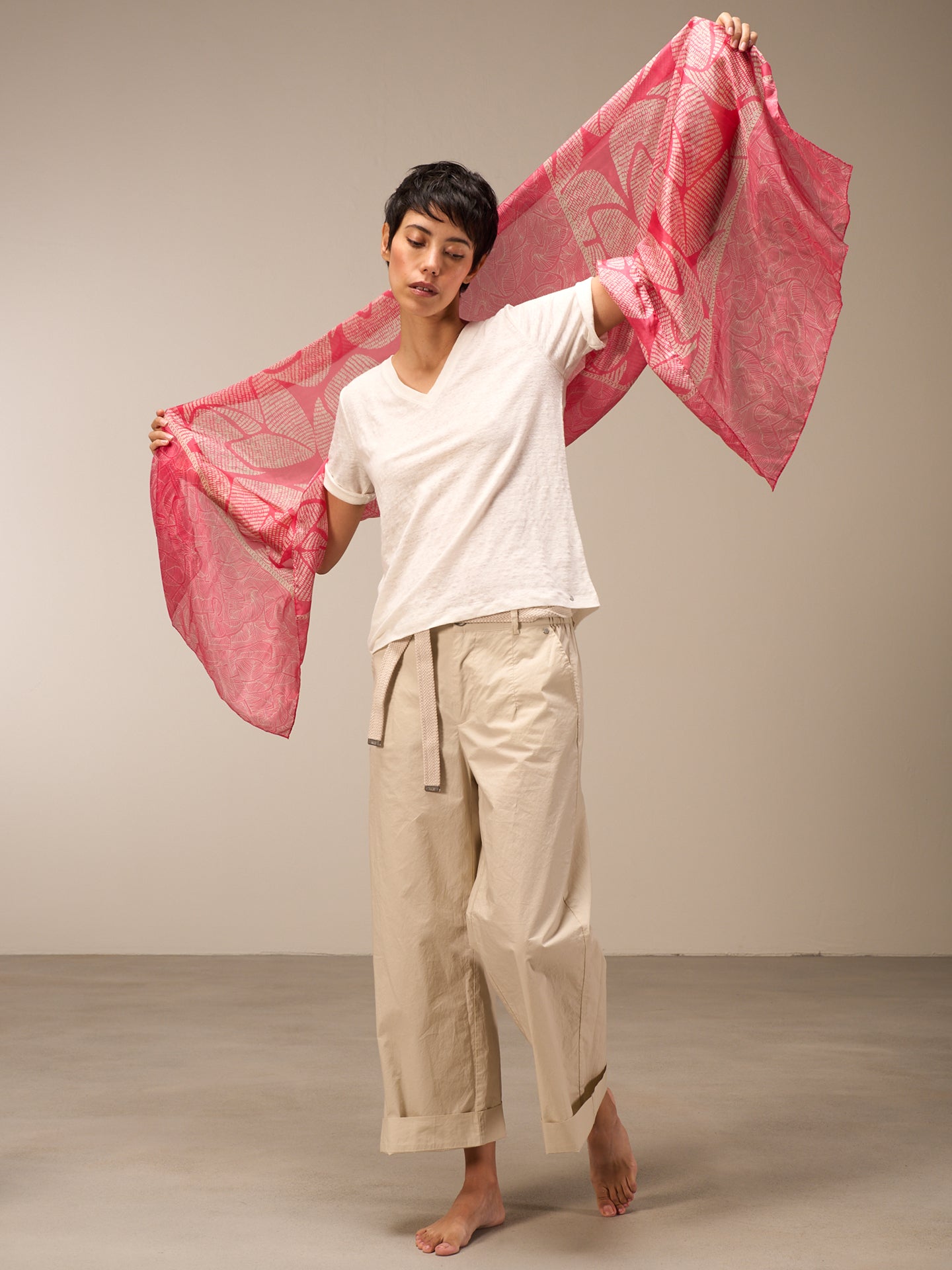 Silk scarf