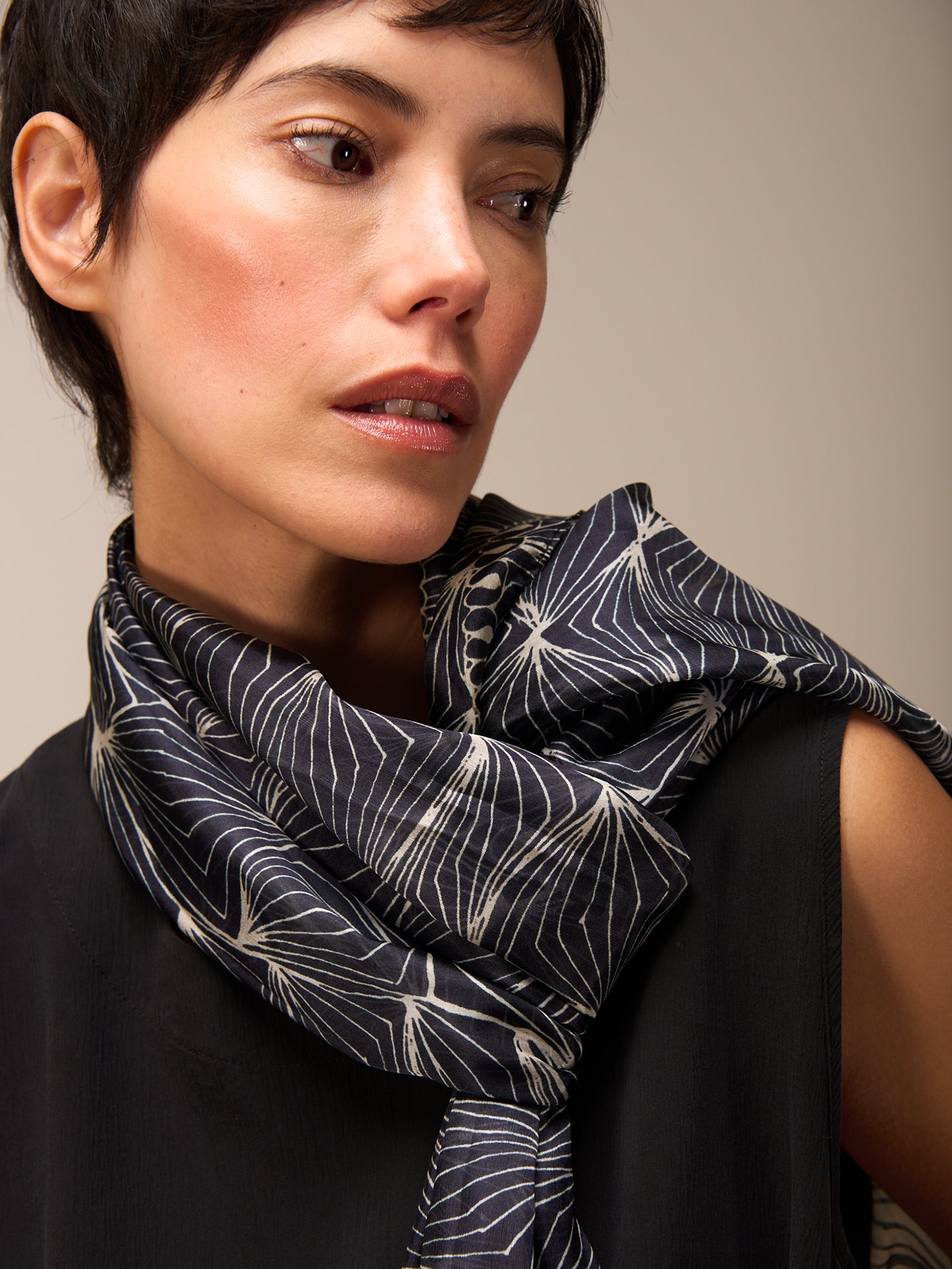 foulard en soie