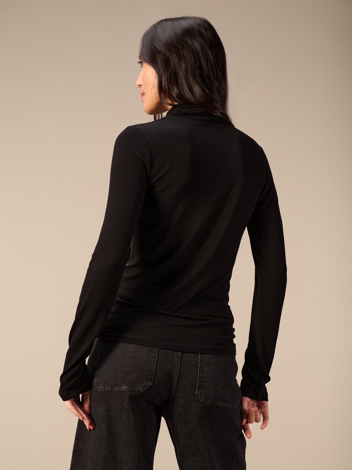 Shirt mit Rollkragen