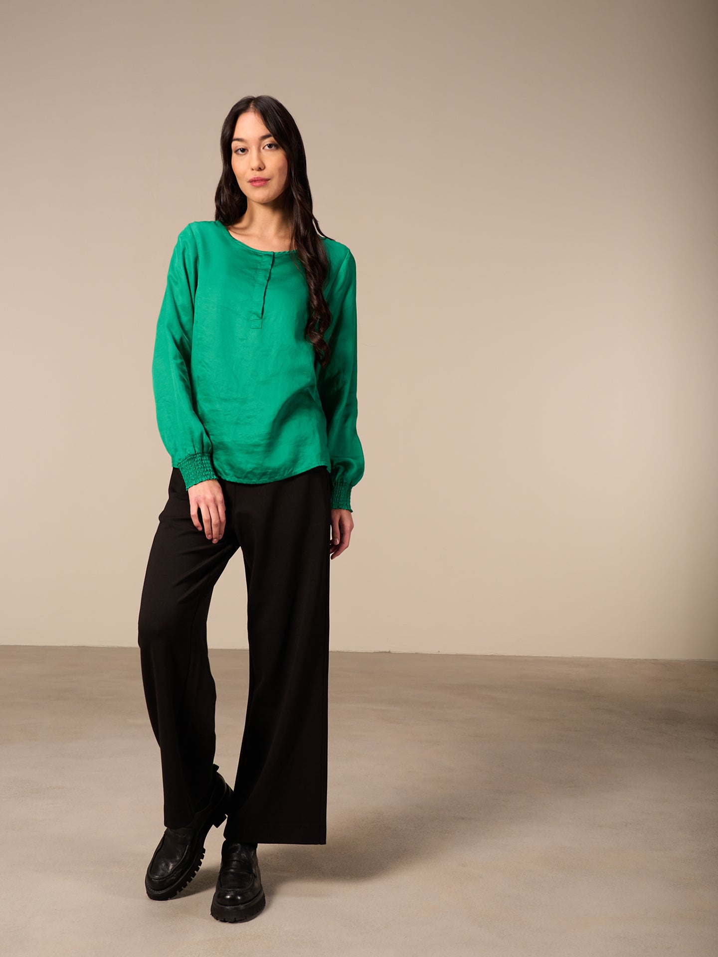 Satin blouse