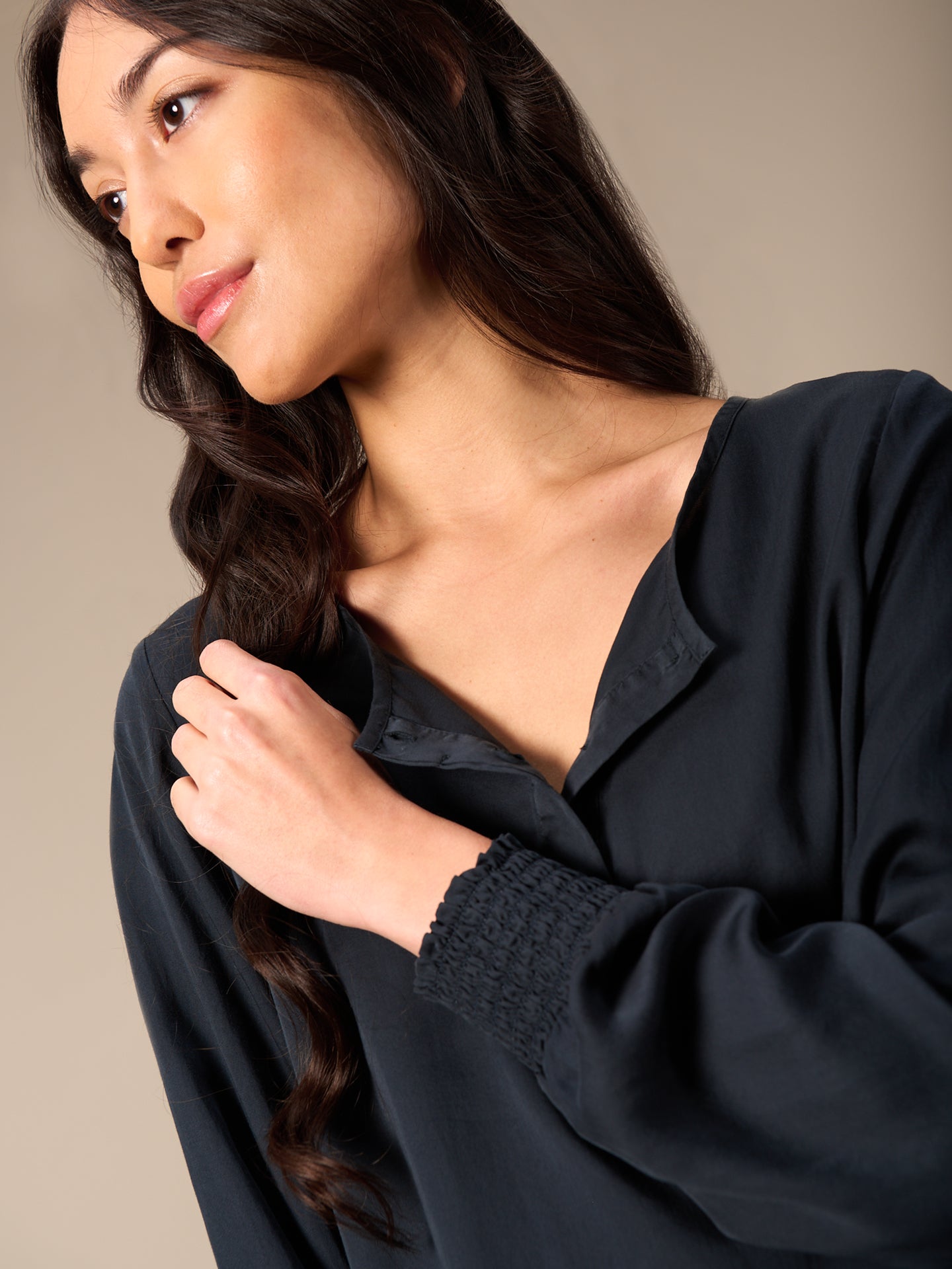 Satin blouse