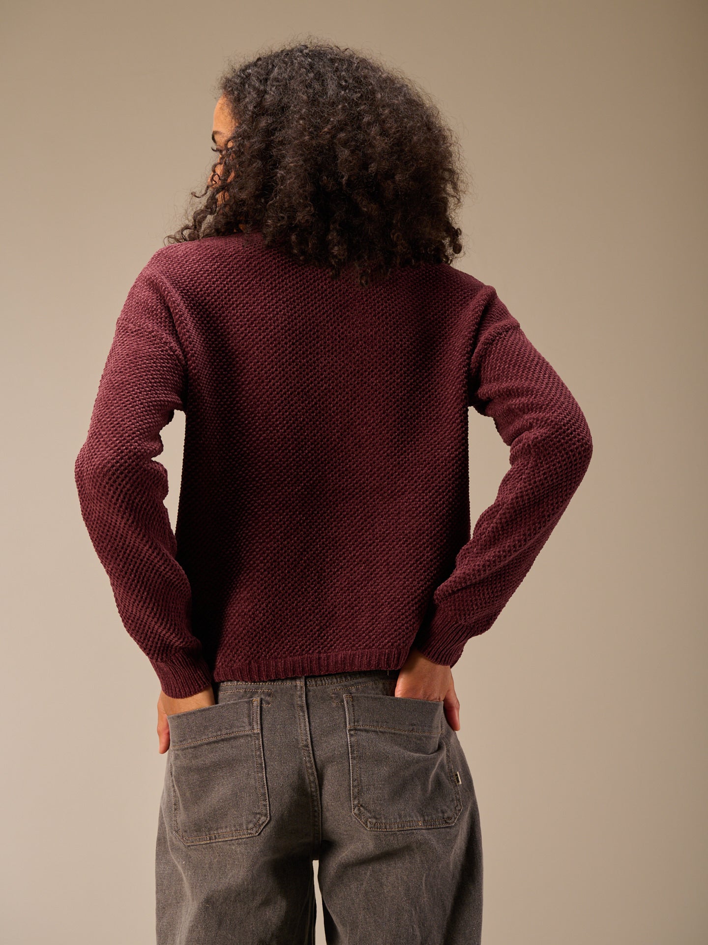 Maglione con collo alto