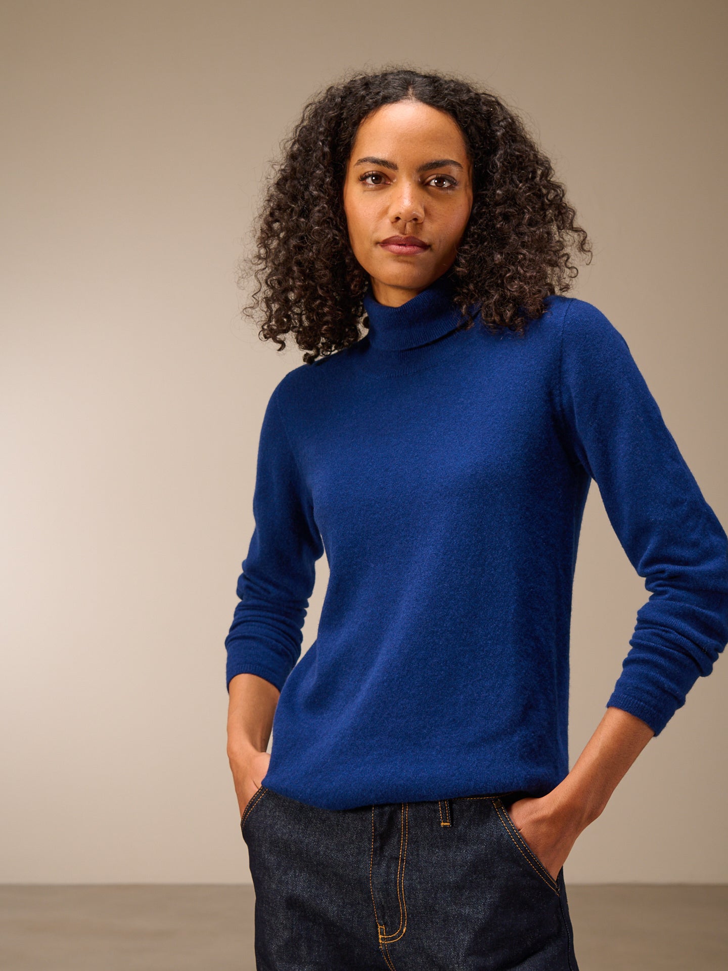 Pullover mit Rollkragen