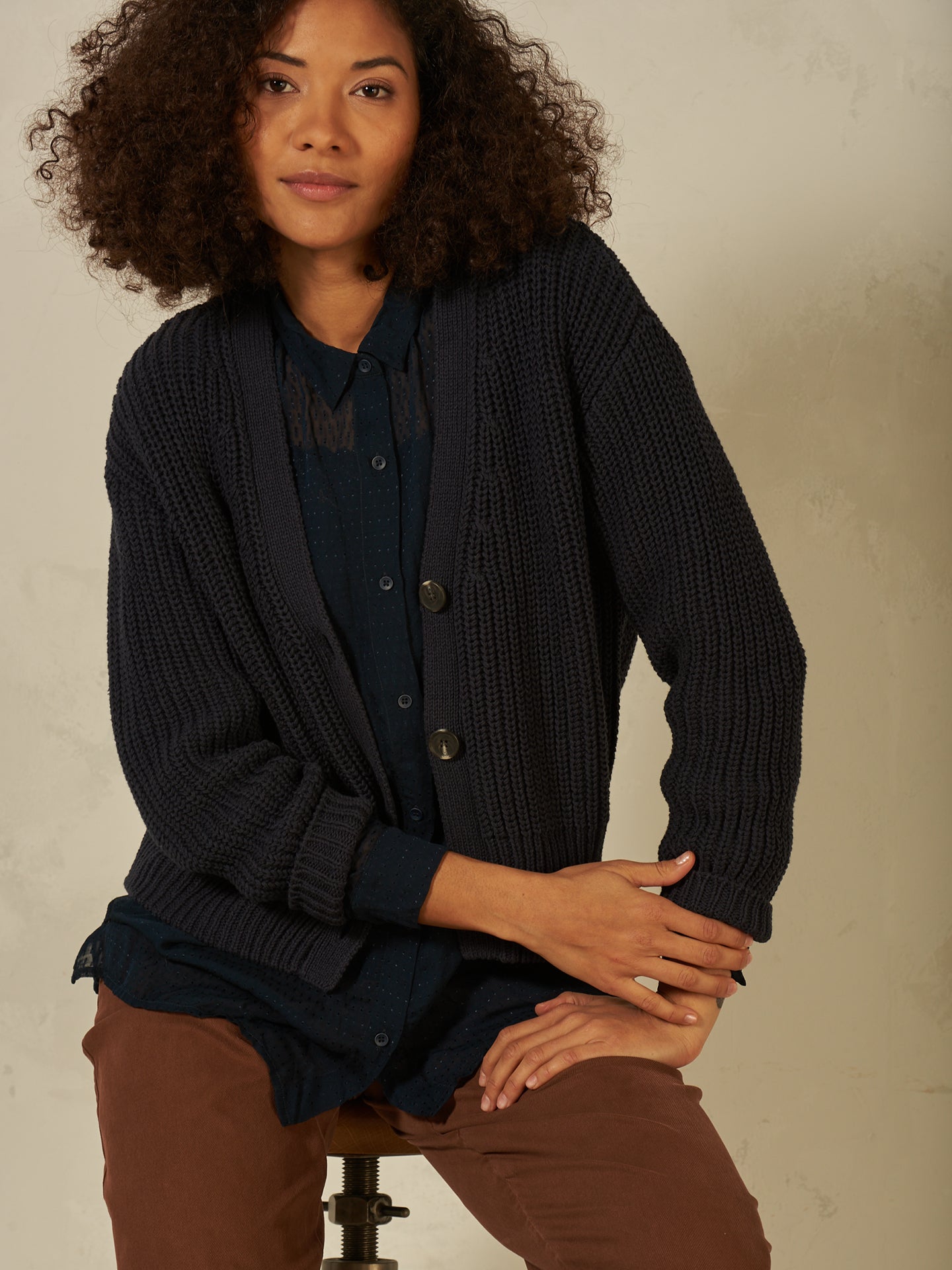 Jacke mit Knopfverschluss
