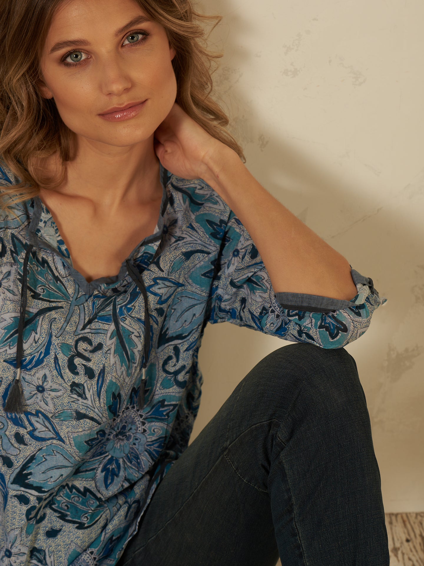 Bluse 3/4-Arm
