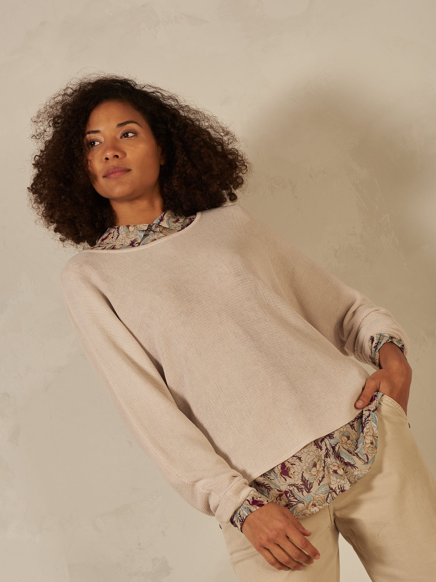 Maglione in maglia fine
