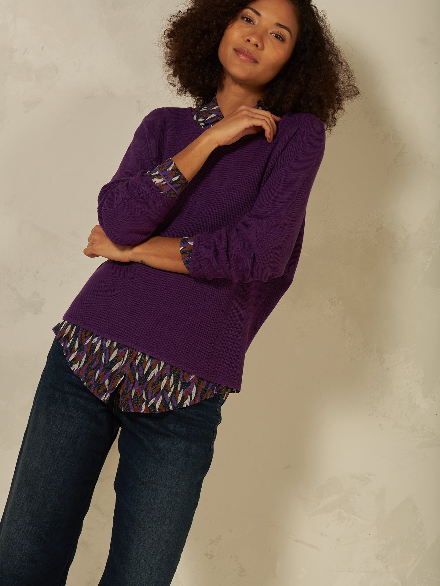 Maglione in maglia fine