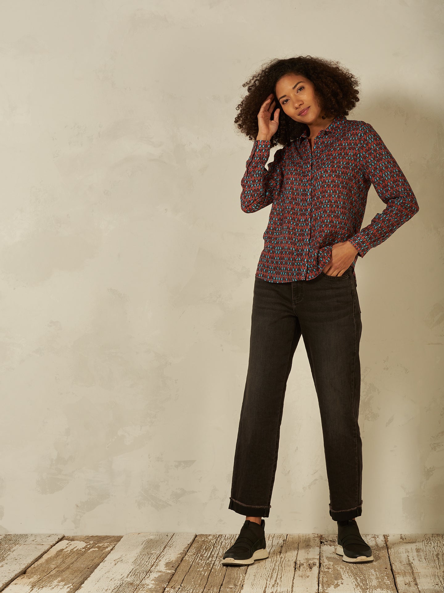 Pantaloni wide leg