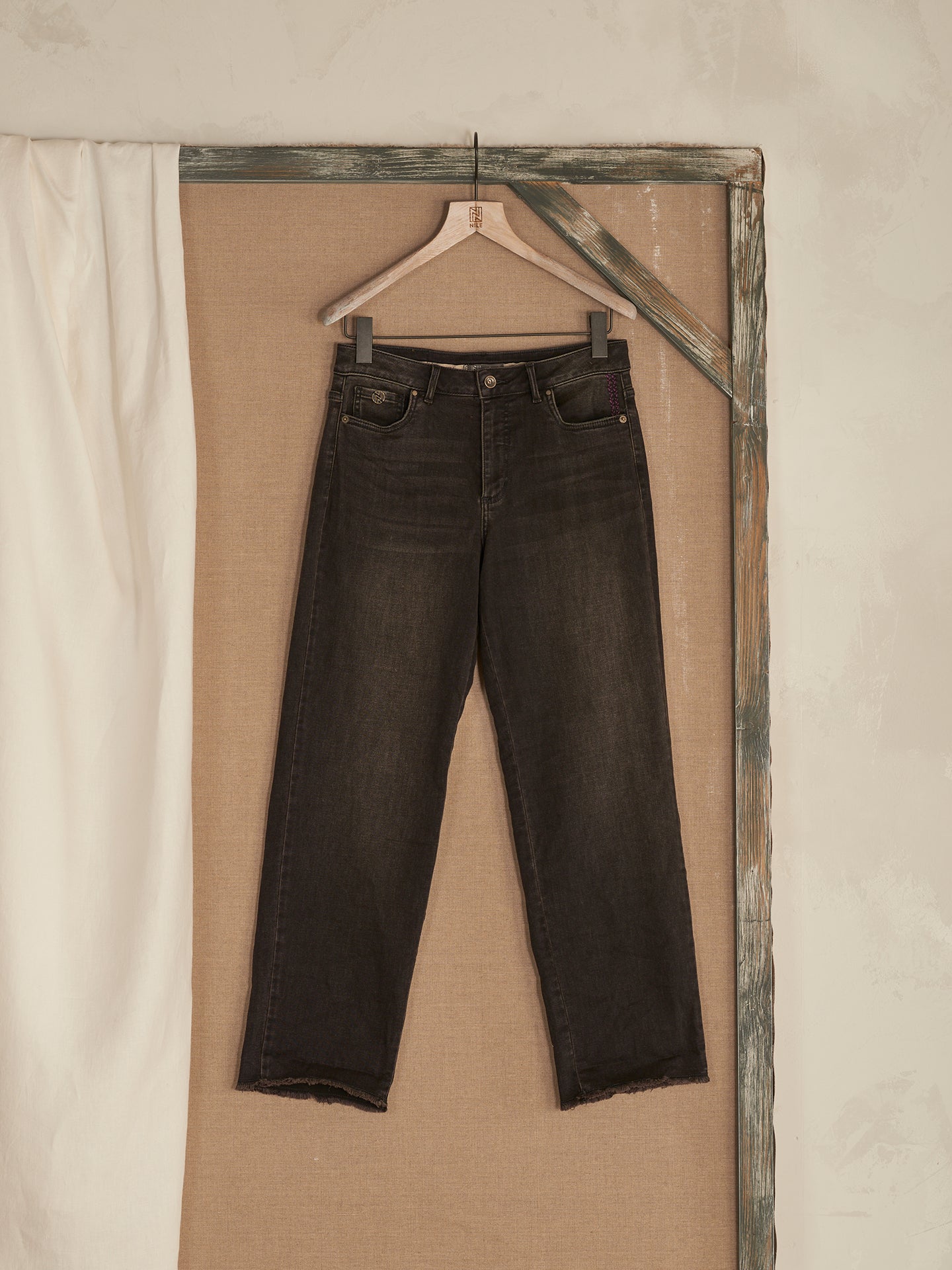 Pantaloni wide leg