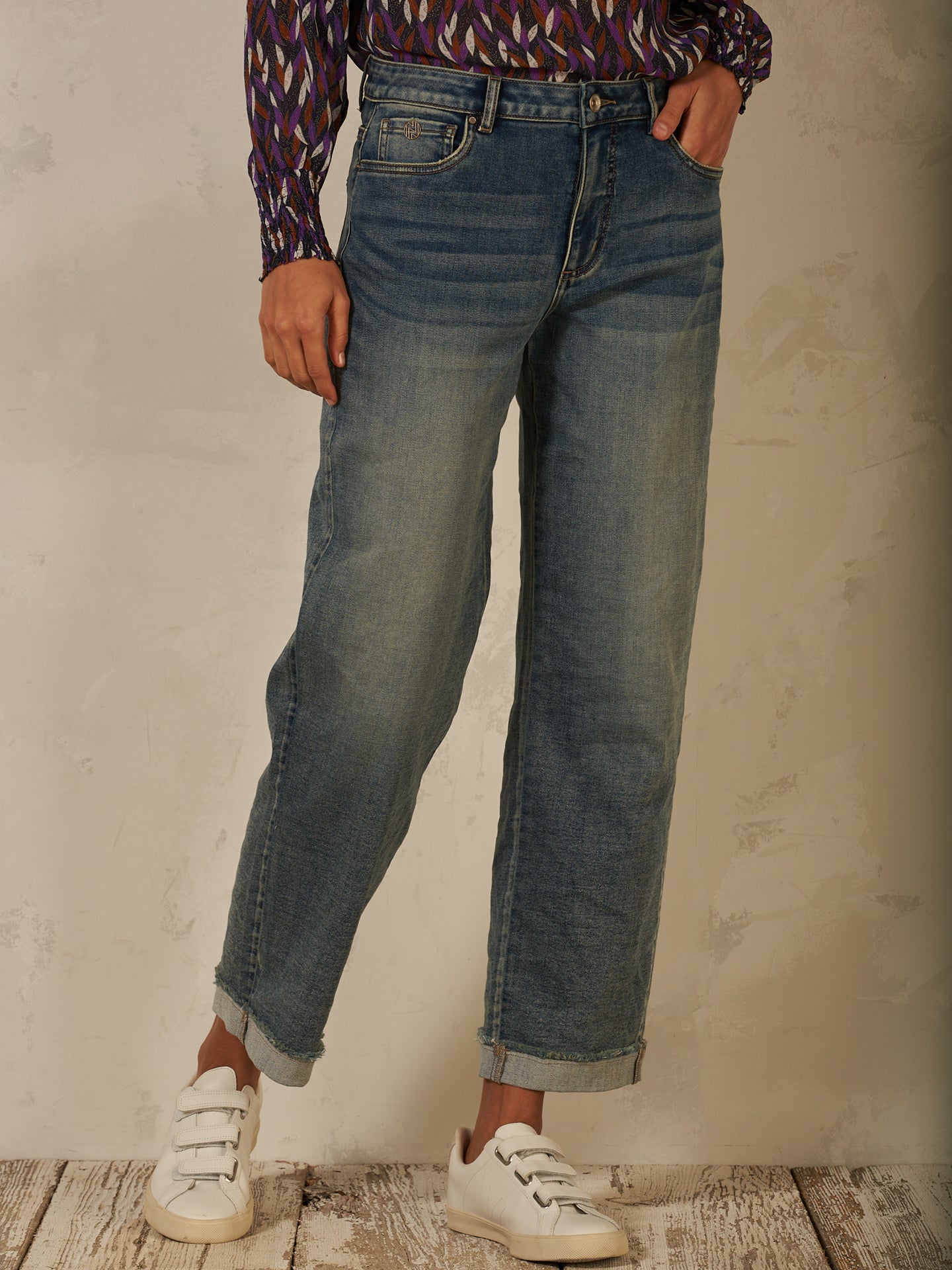 Pantaloni wide leg