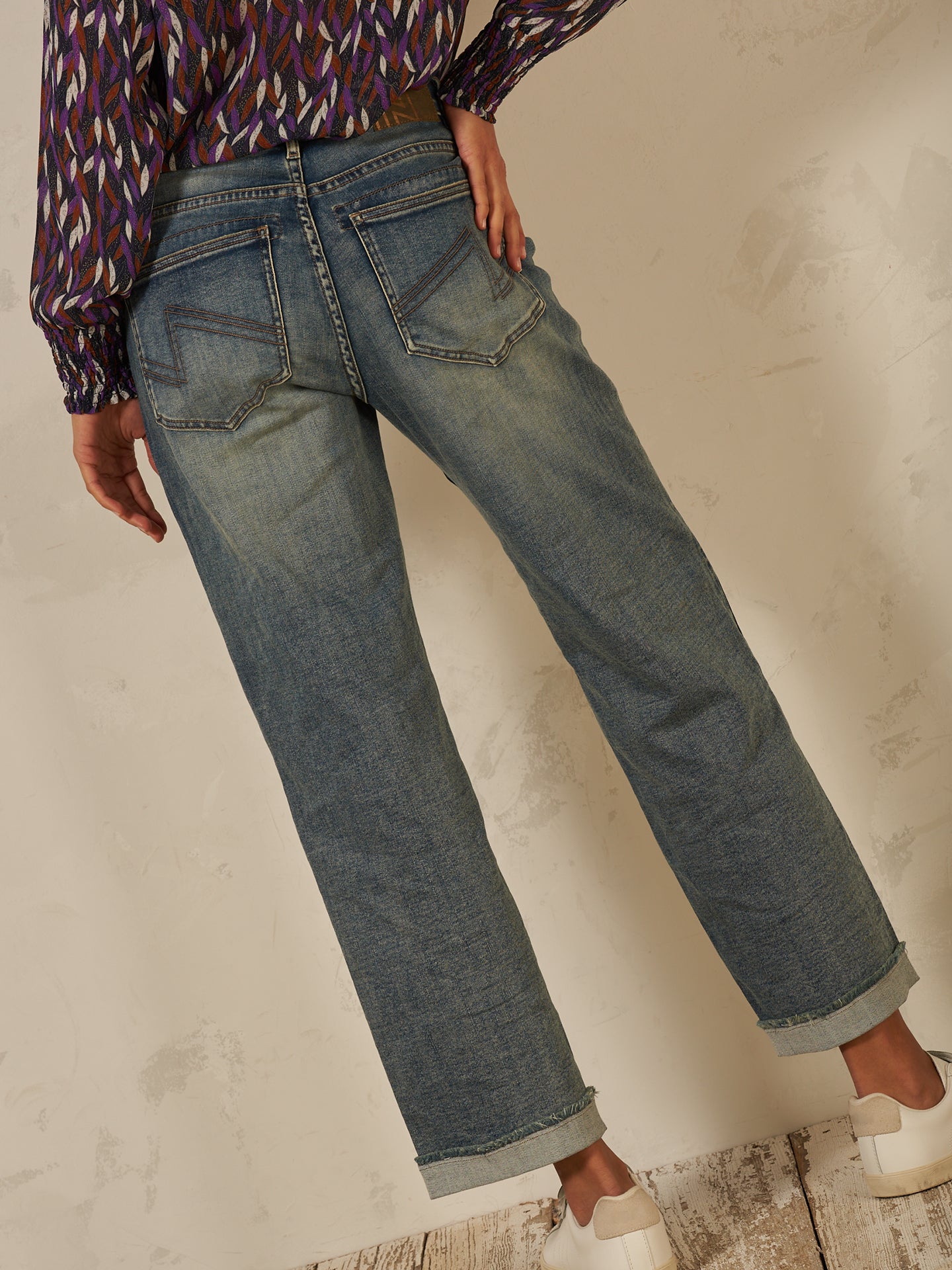 Pantaloni wide leg