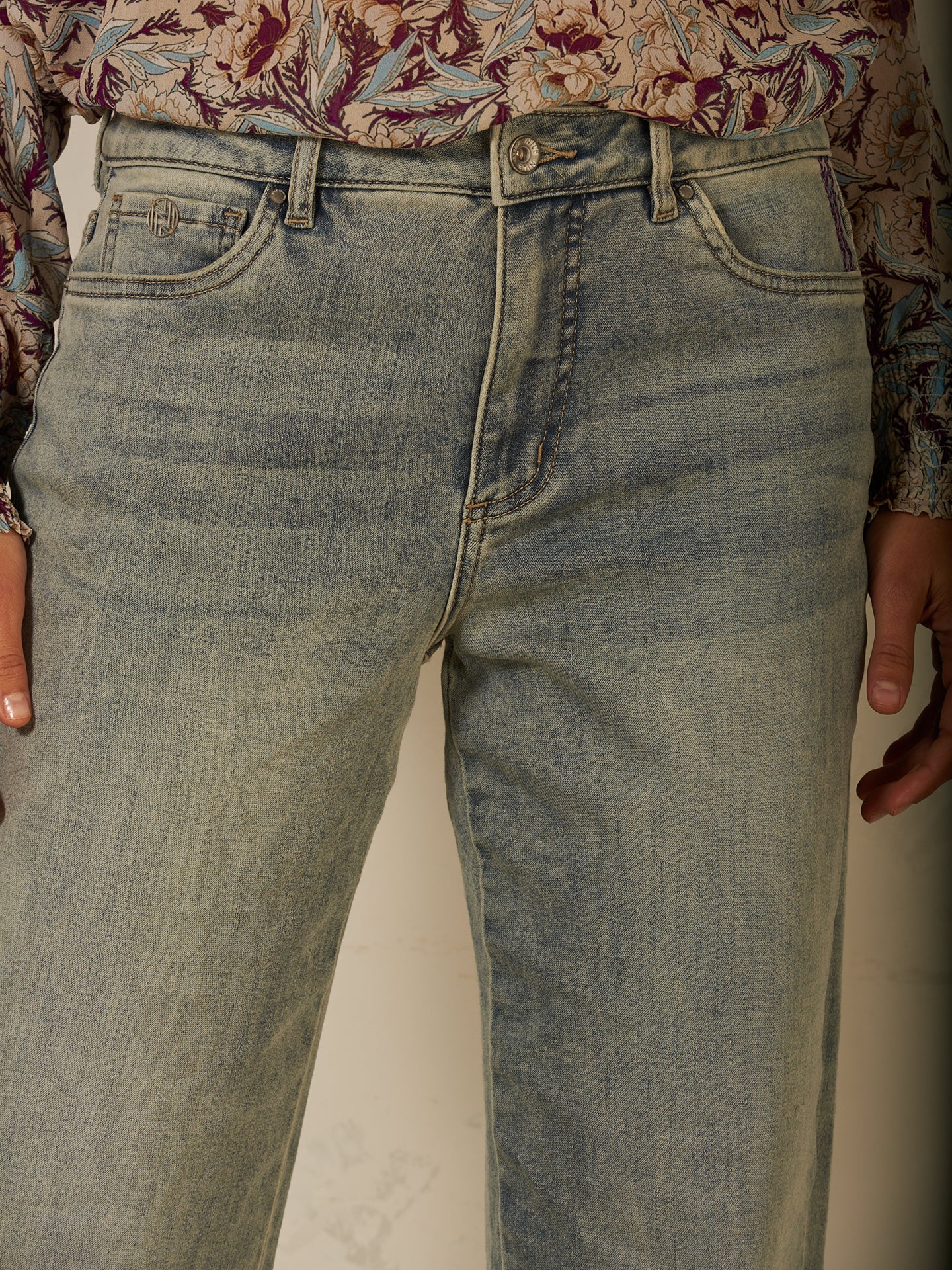 Pantaloni wide leg