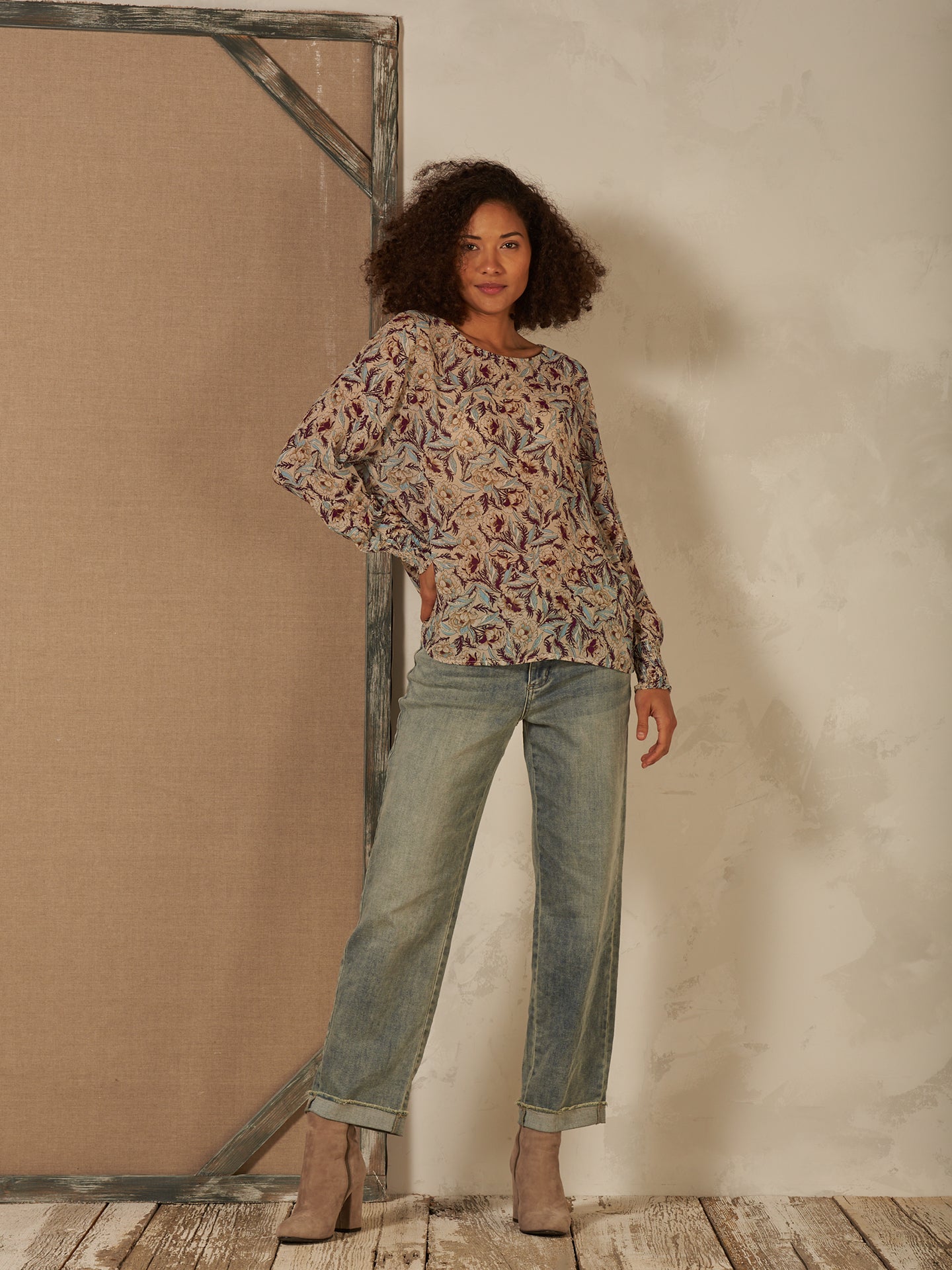 Pantaloni wide leg