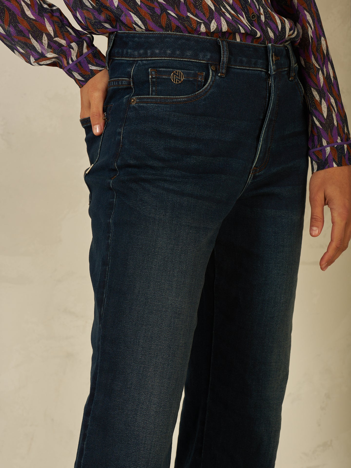 Pantaloni wide leg