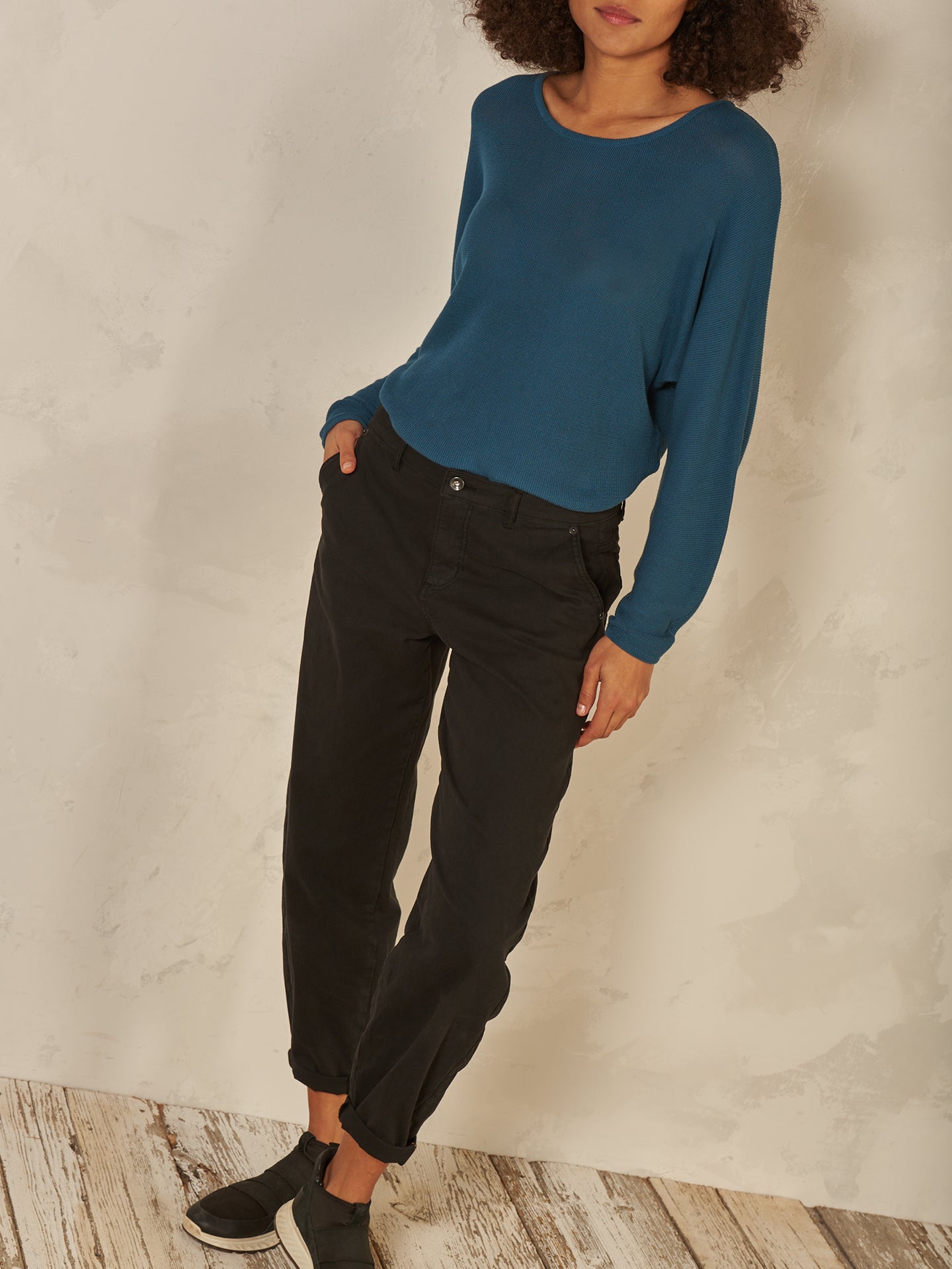 Pantaloni barrel fit