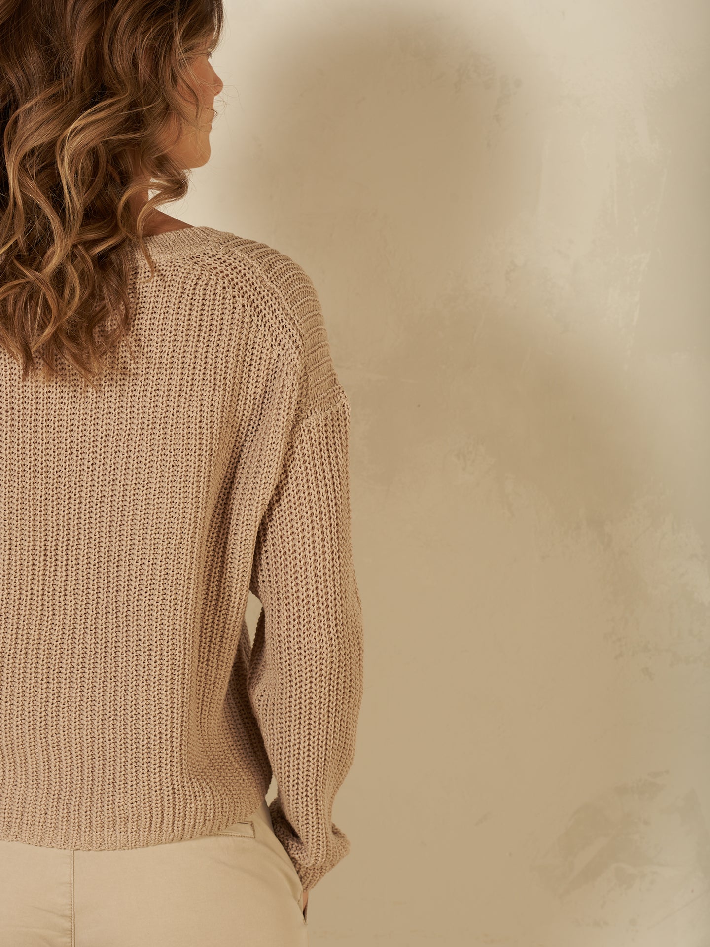 Pullover mit V-Ausschnitt