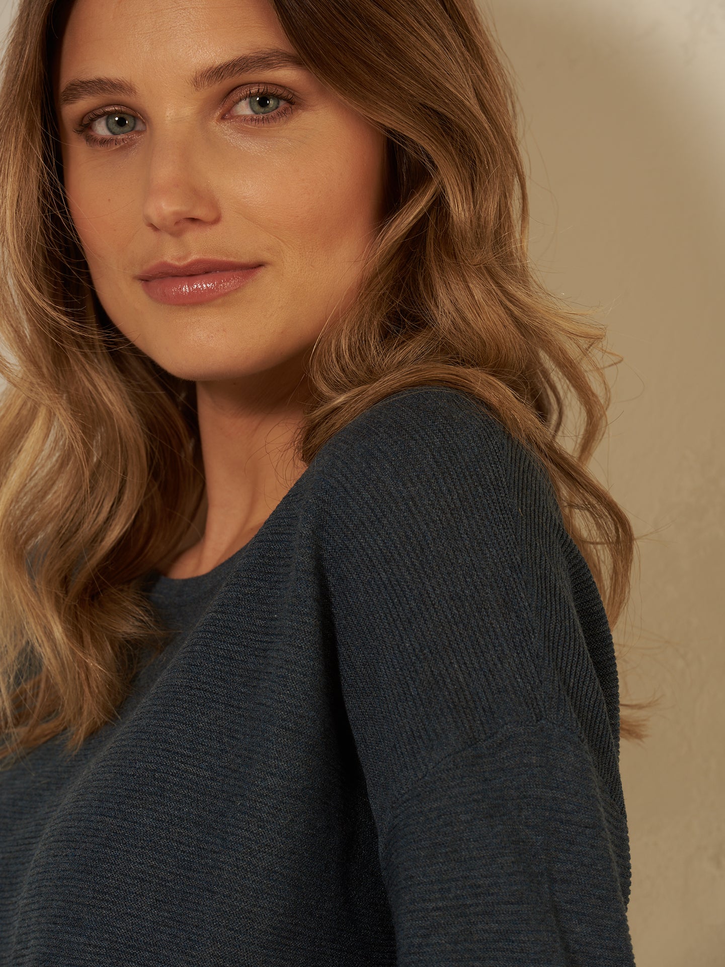 Pullover mit Rundauschnitt