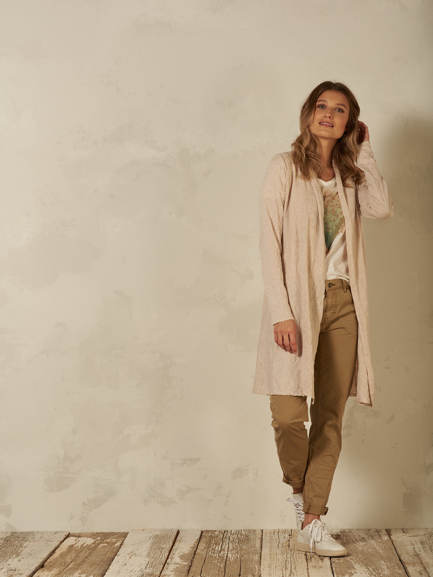Giacca in maglia fine