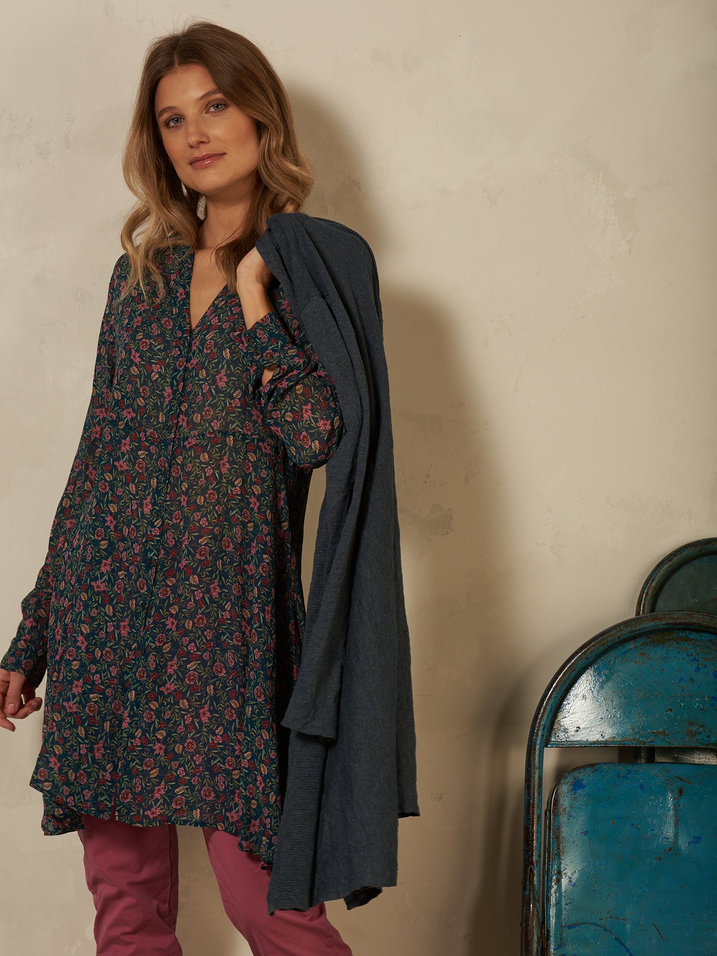 Giacca in maglia fine