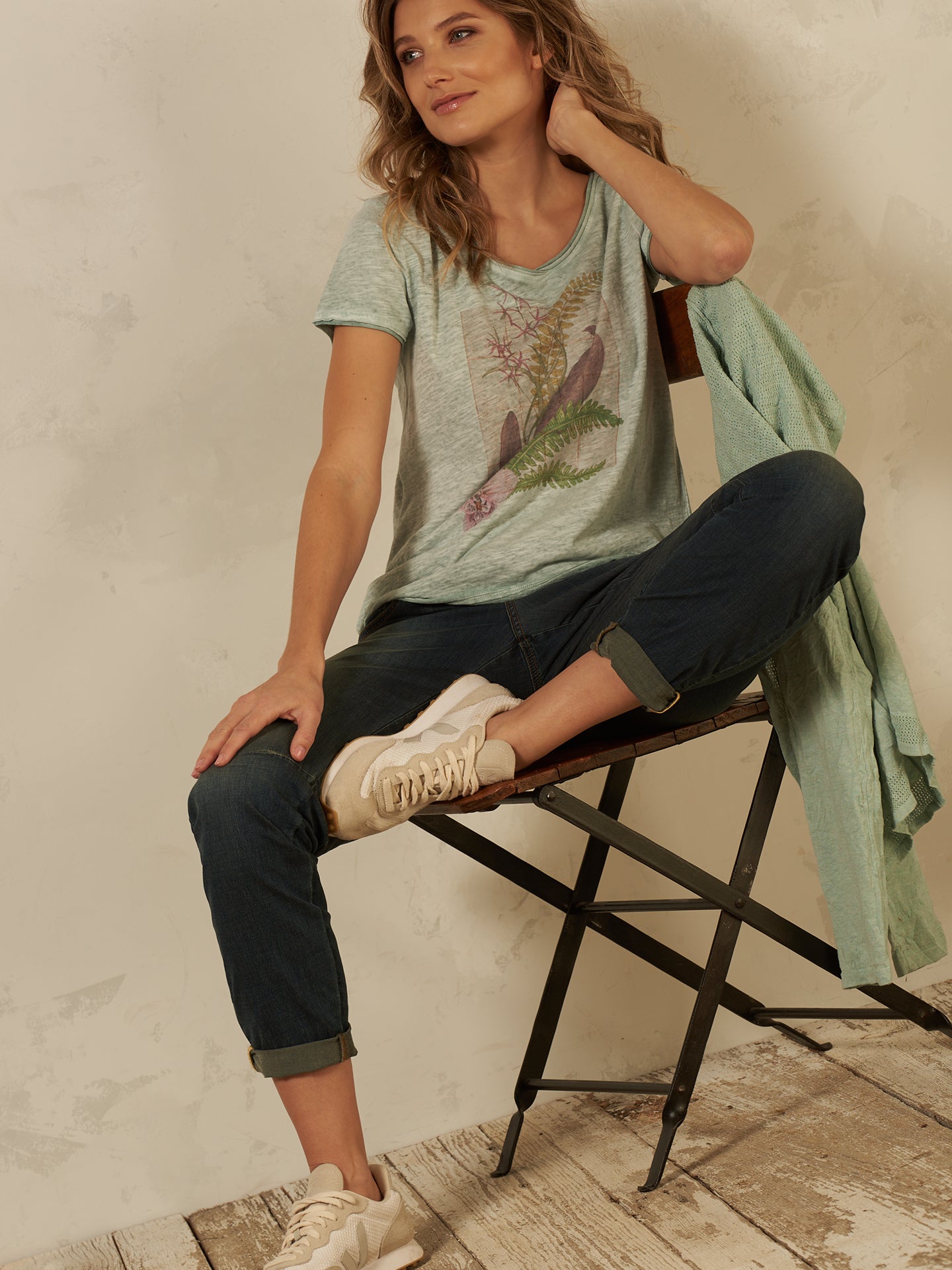 Shirt mit Druck