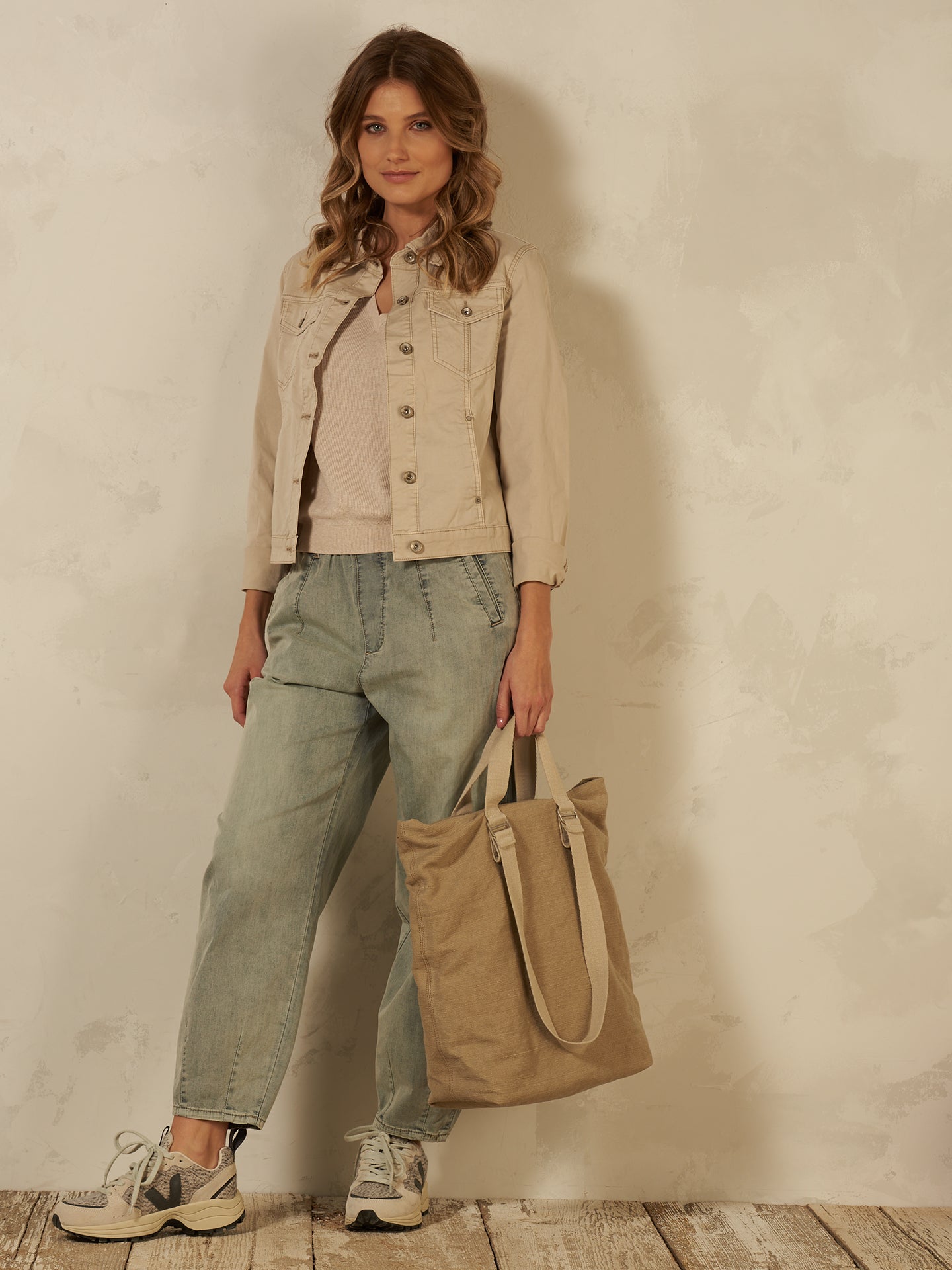 Pantaloni barrel fit