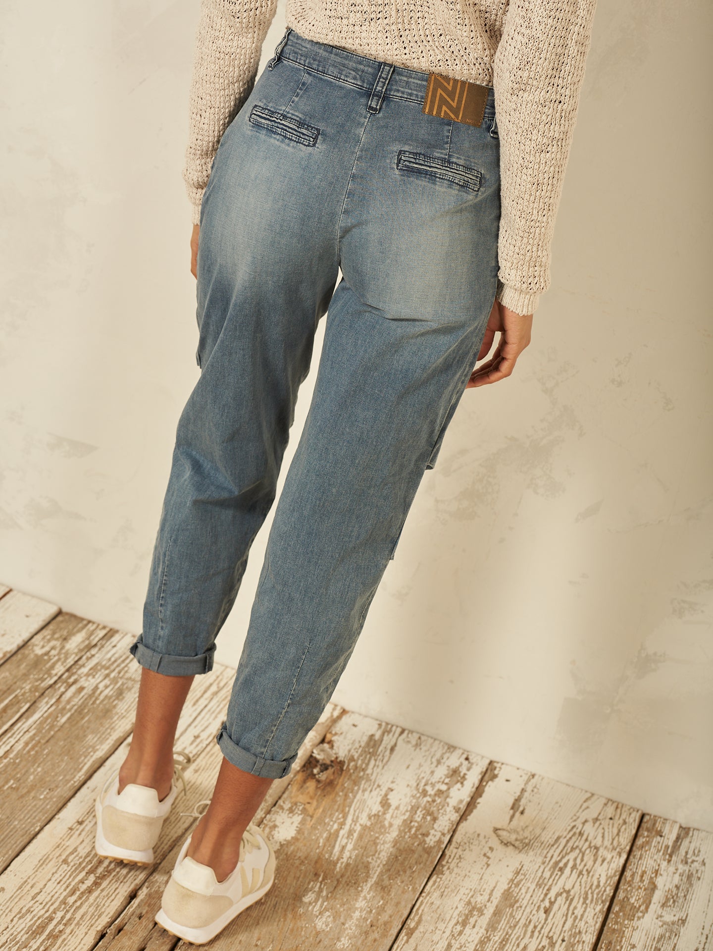 Pantaloni barrel fit