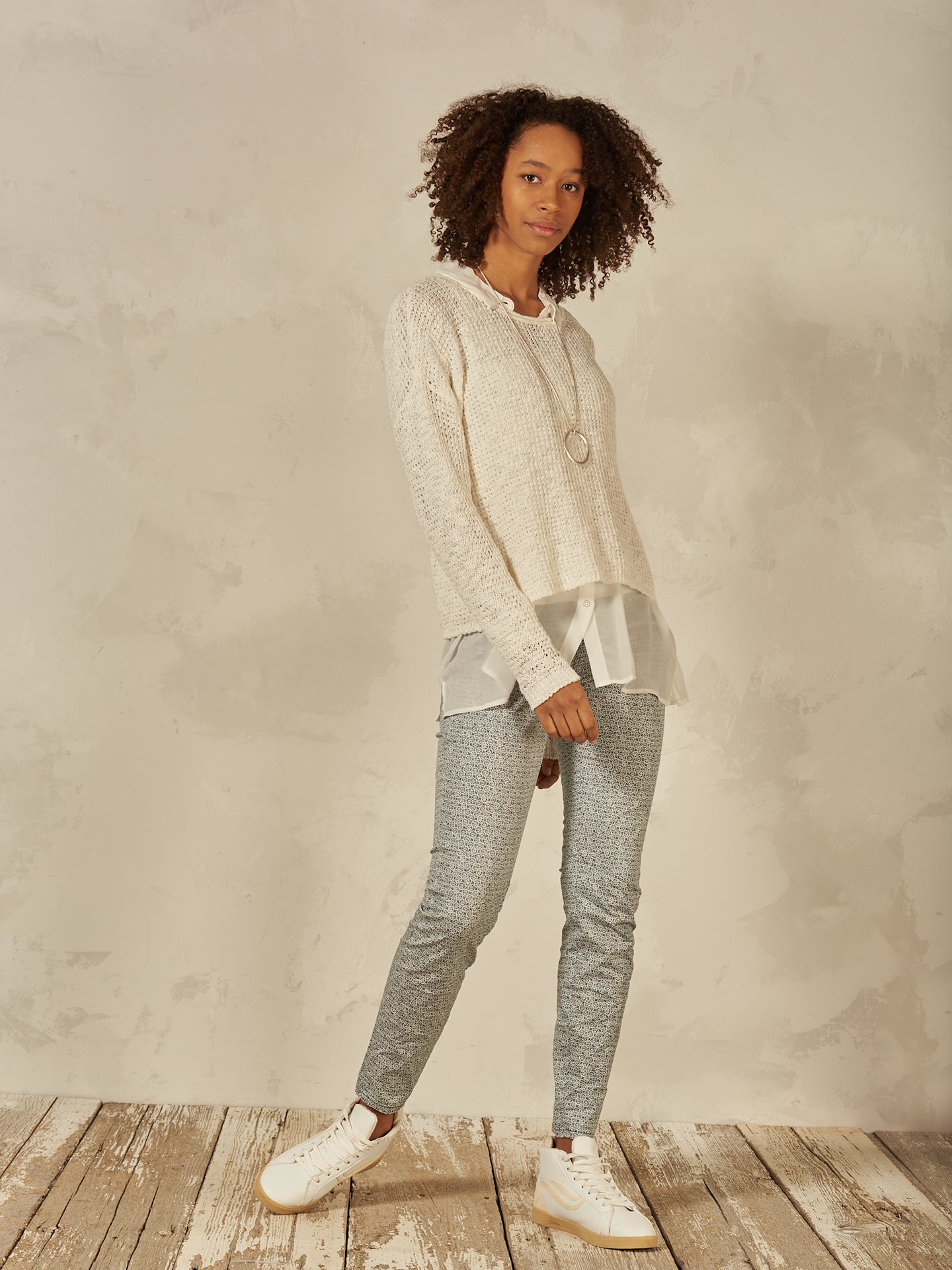 Printed pants