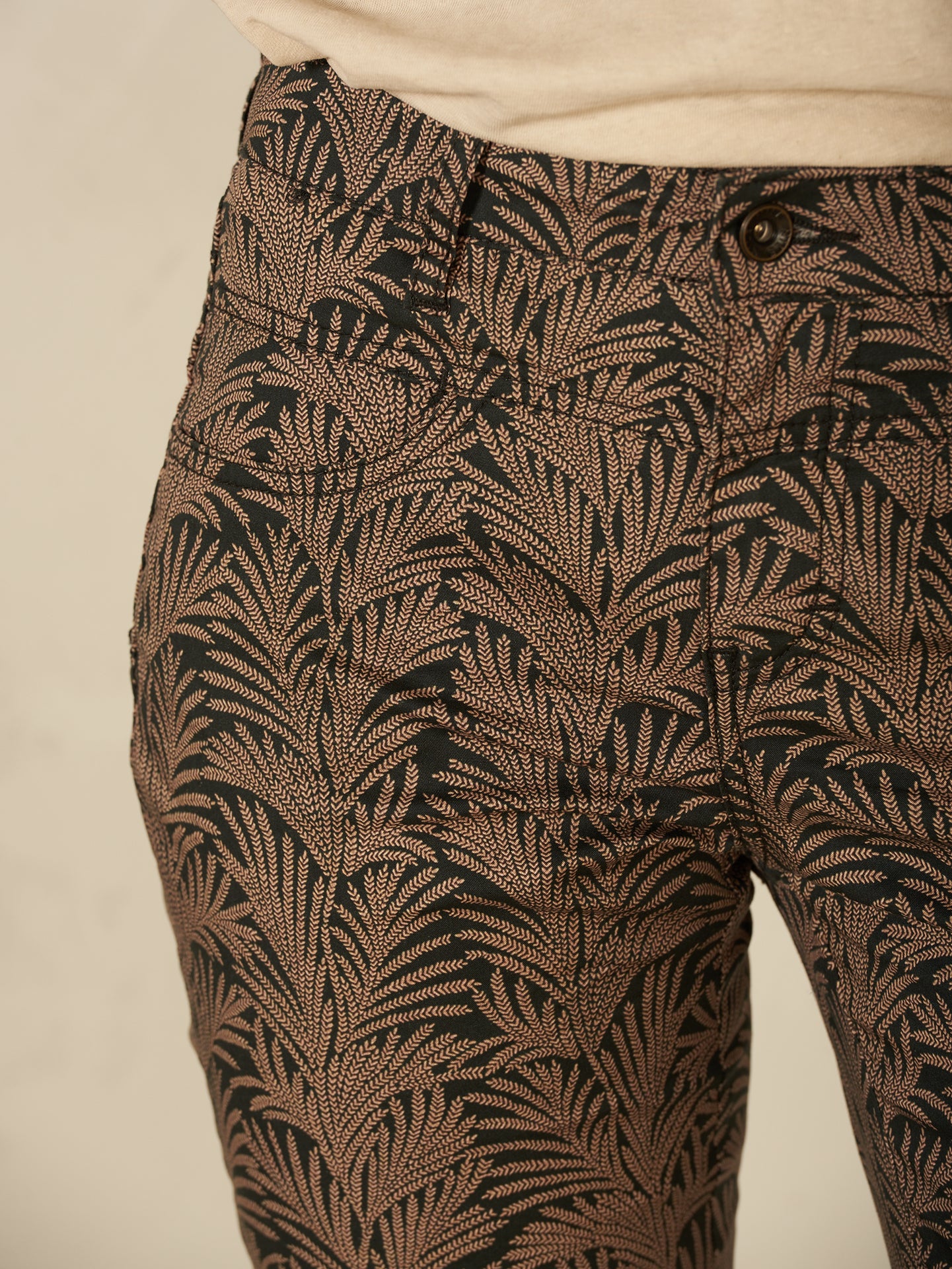 Printed pants