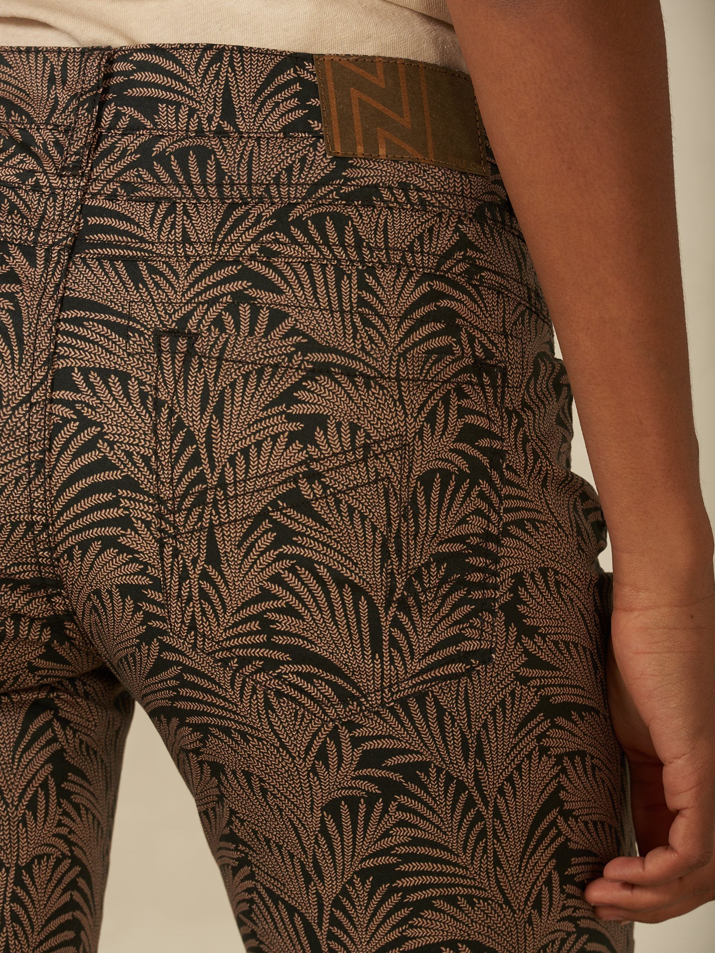 Printed pants