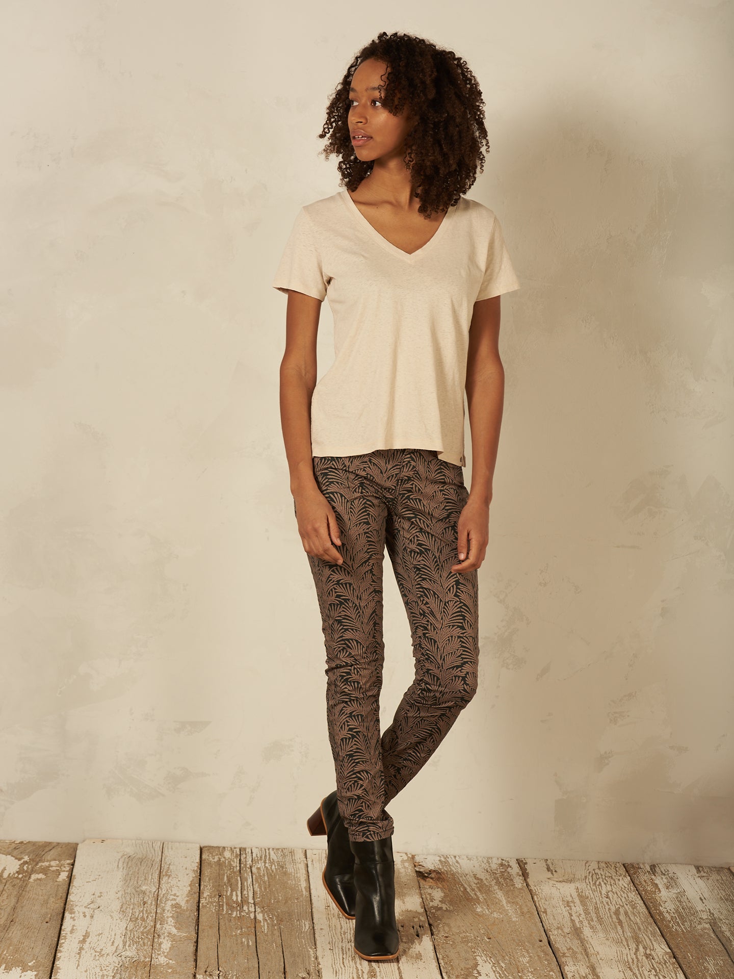 Printed pants