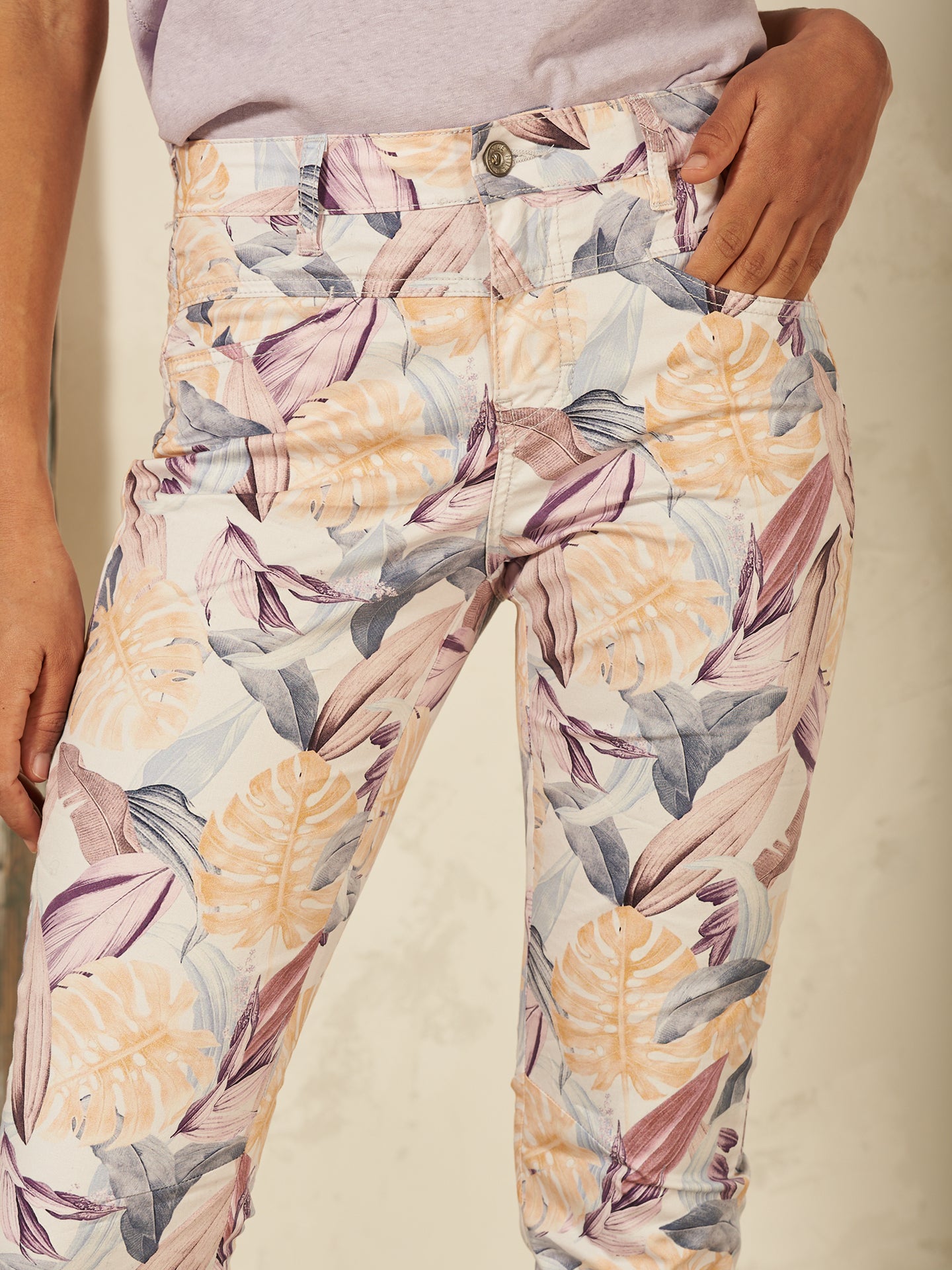 Printed pants