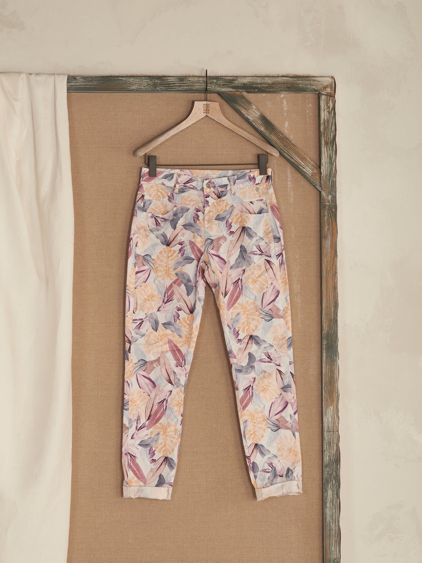 Printed pants