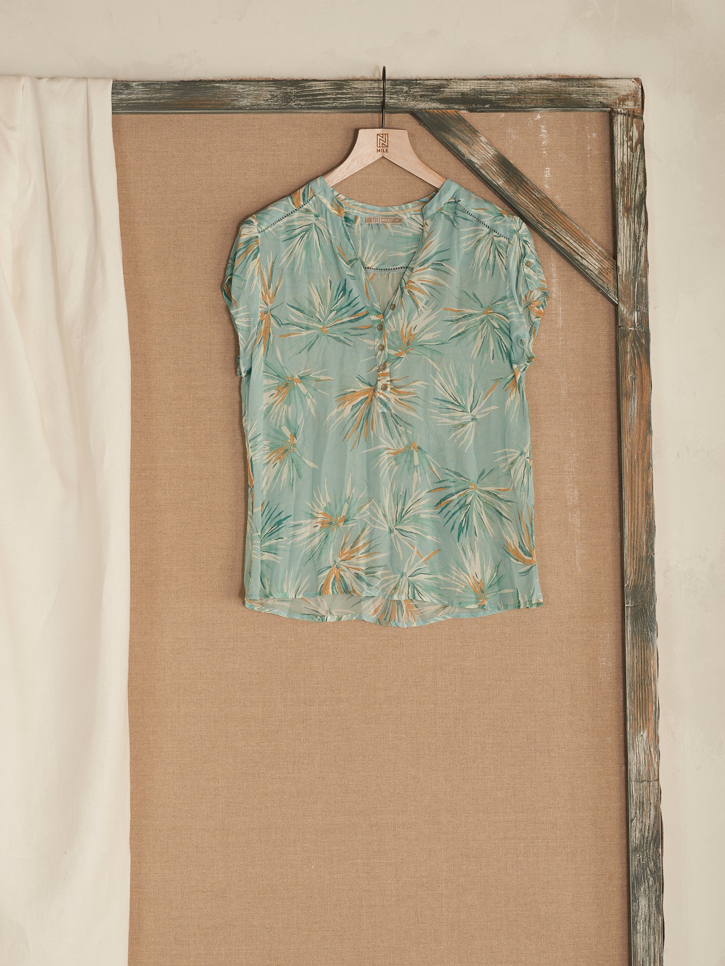 Blusa con stampa