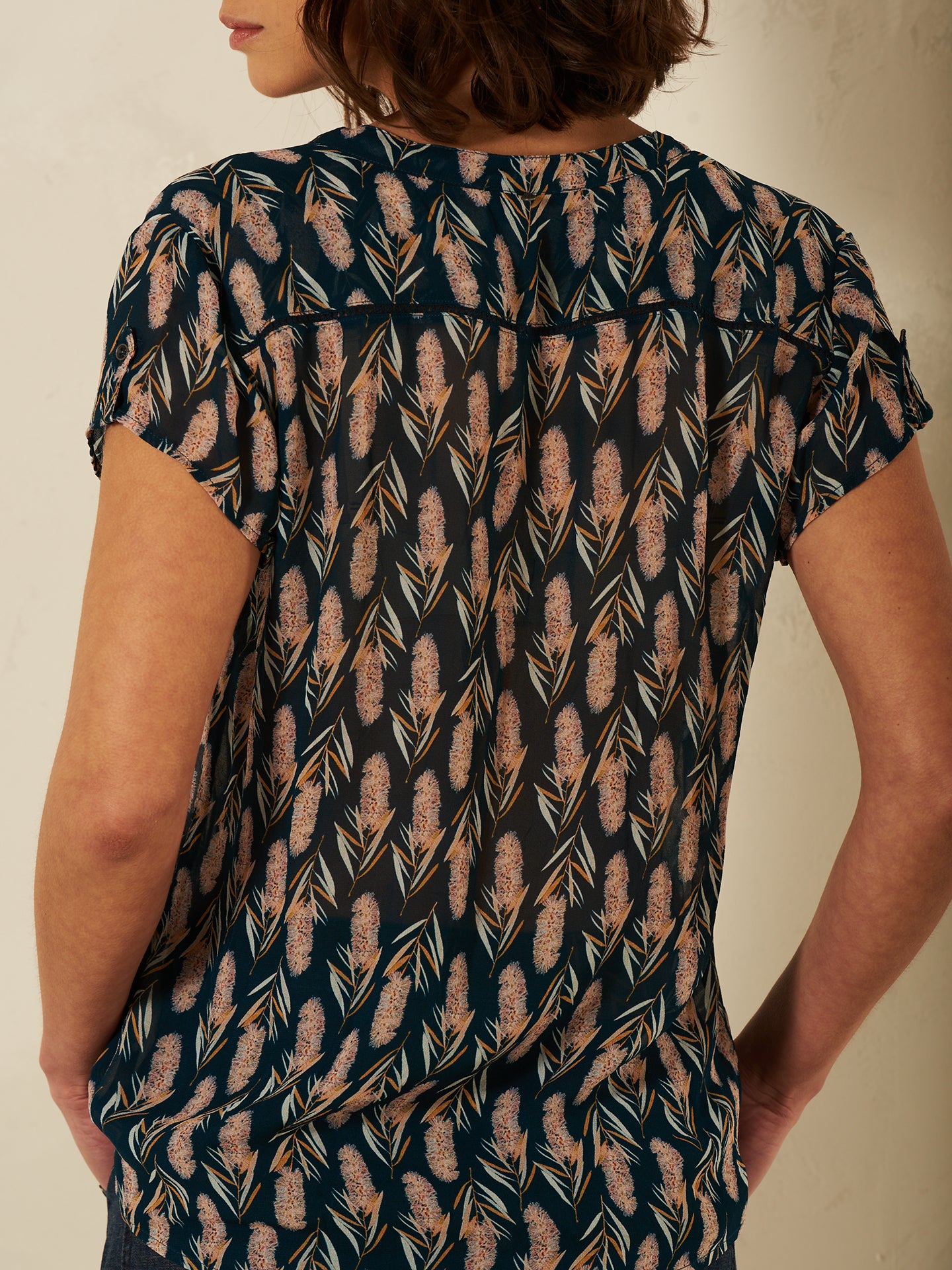 Blusa con stampa