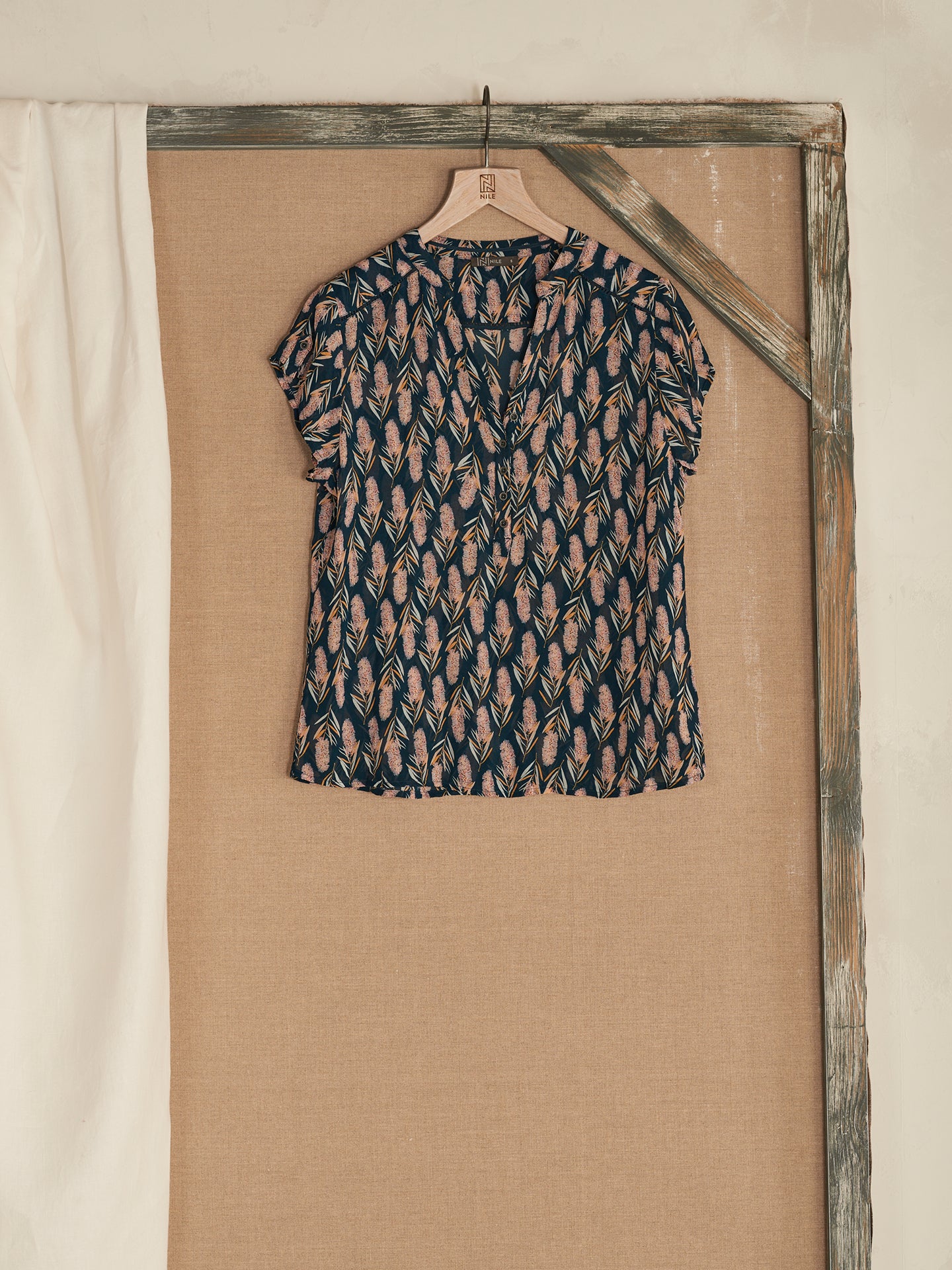 Blusa con stampa
