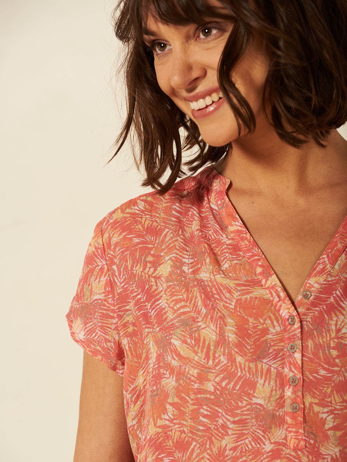 Blusa con stampa