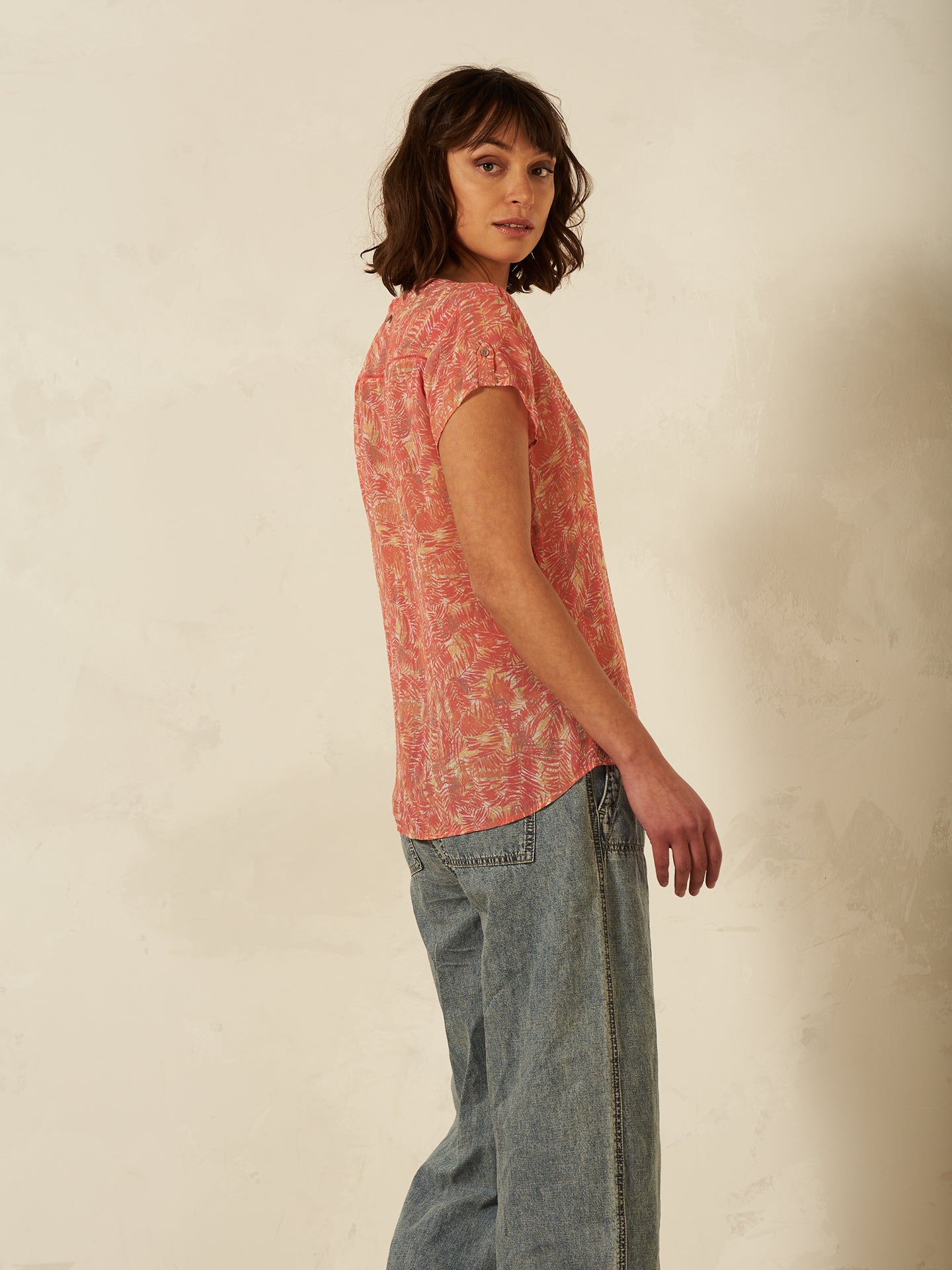 Blusa con stampa