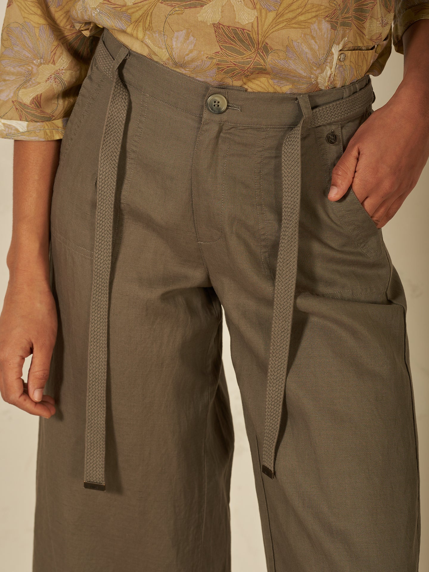 Pantaloni wide leg