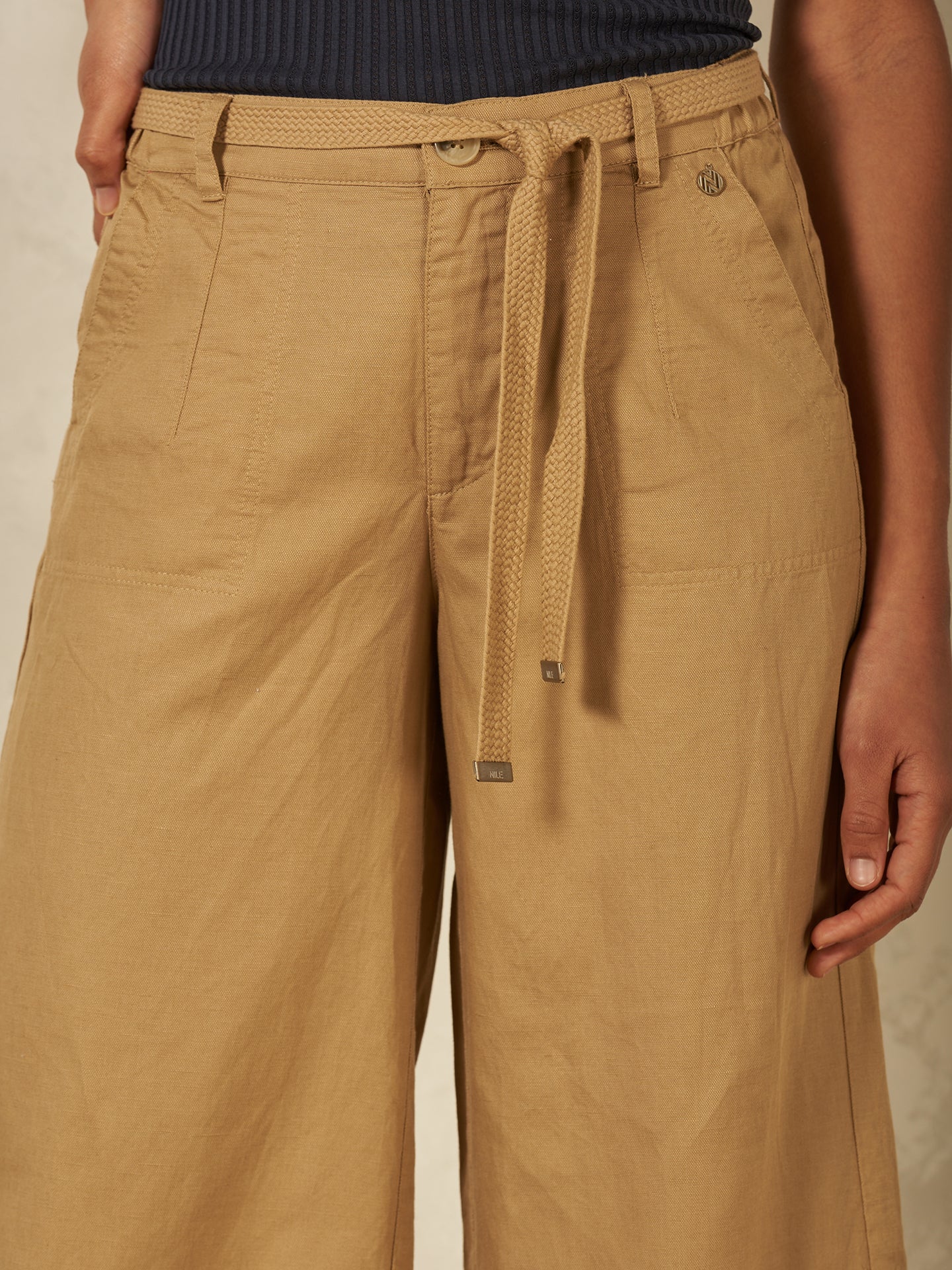 Pantaloni wide leg