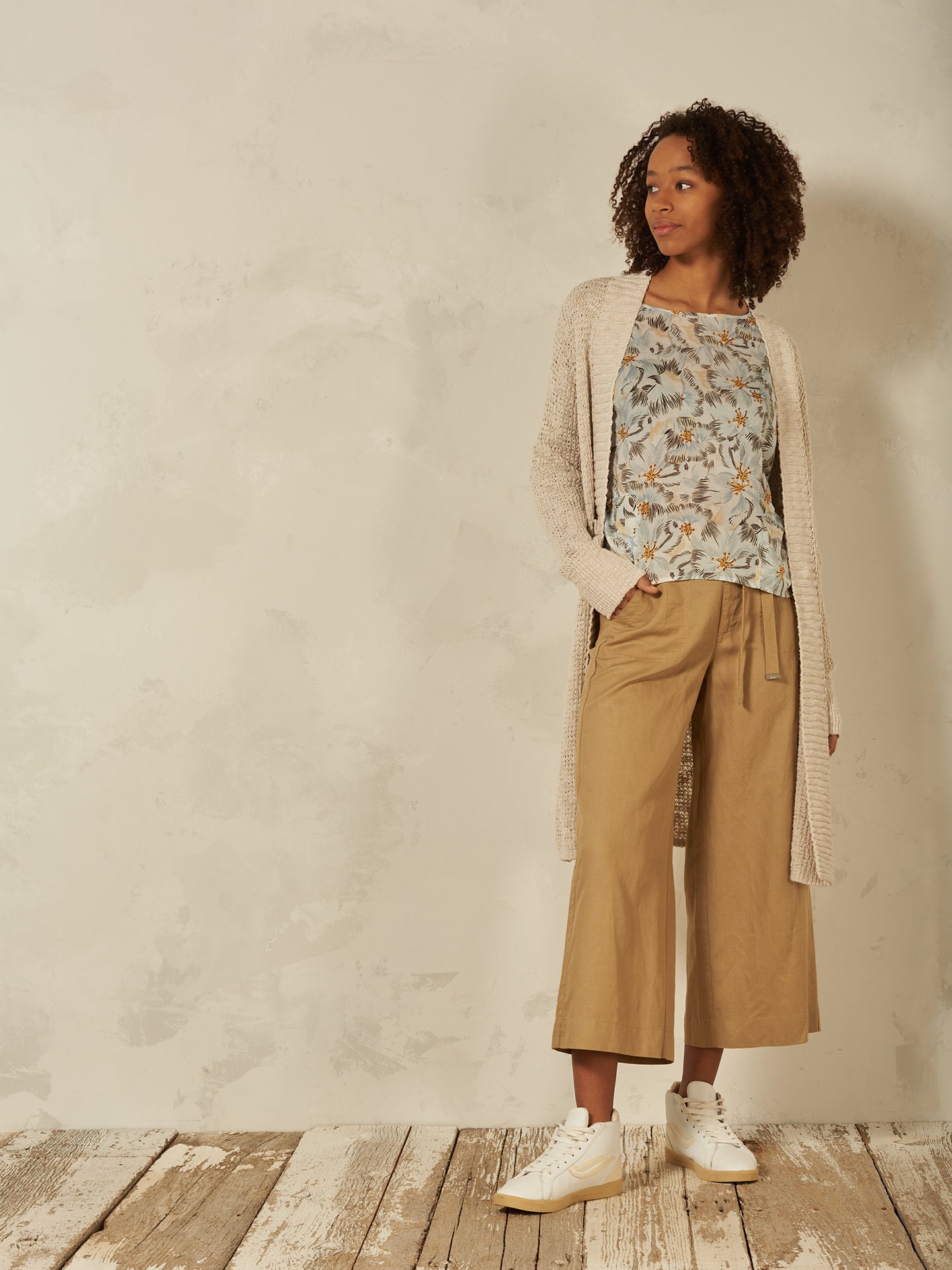 Pantaloni wide leg