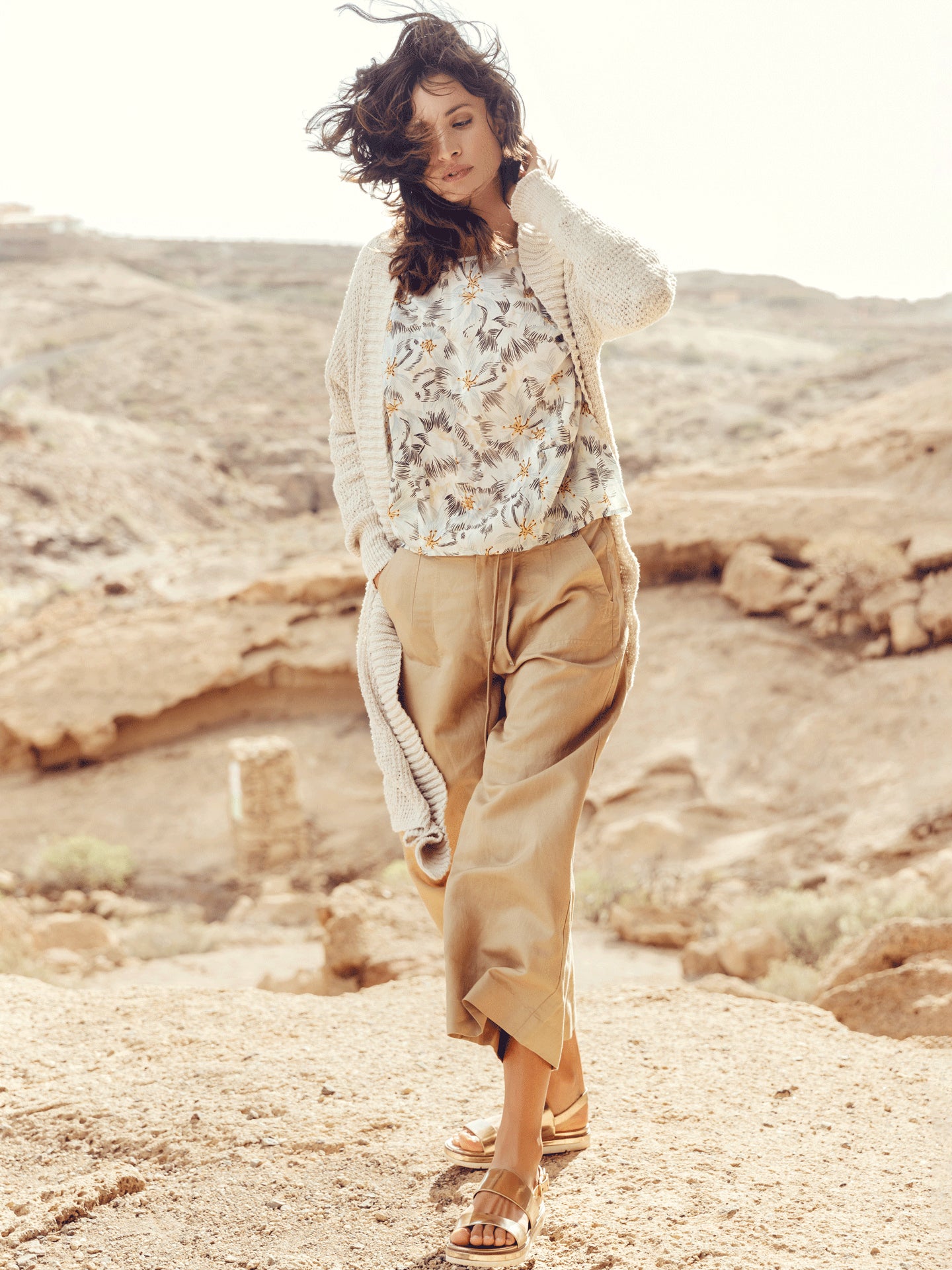 Pantaloni wide leg