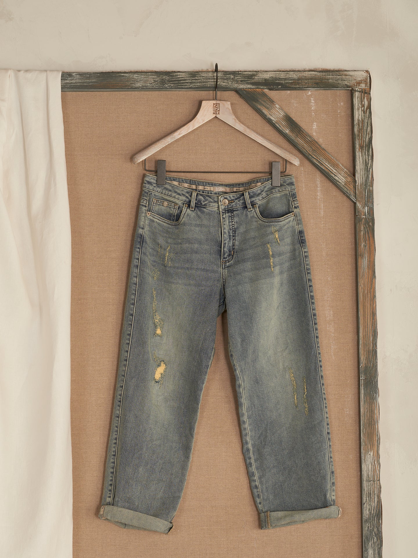 Pantaloni wide leg