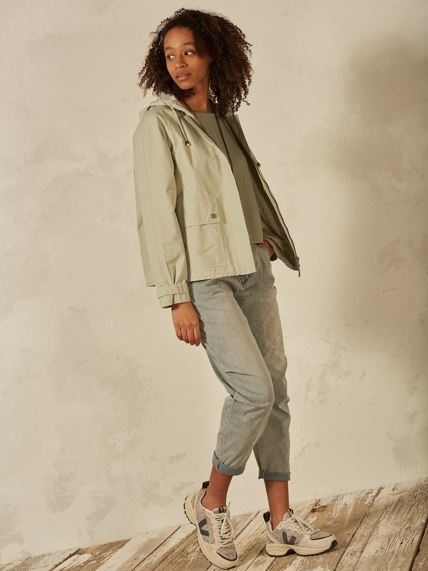 Jacke mit Kapuze