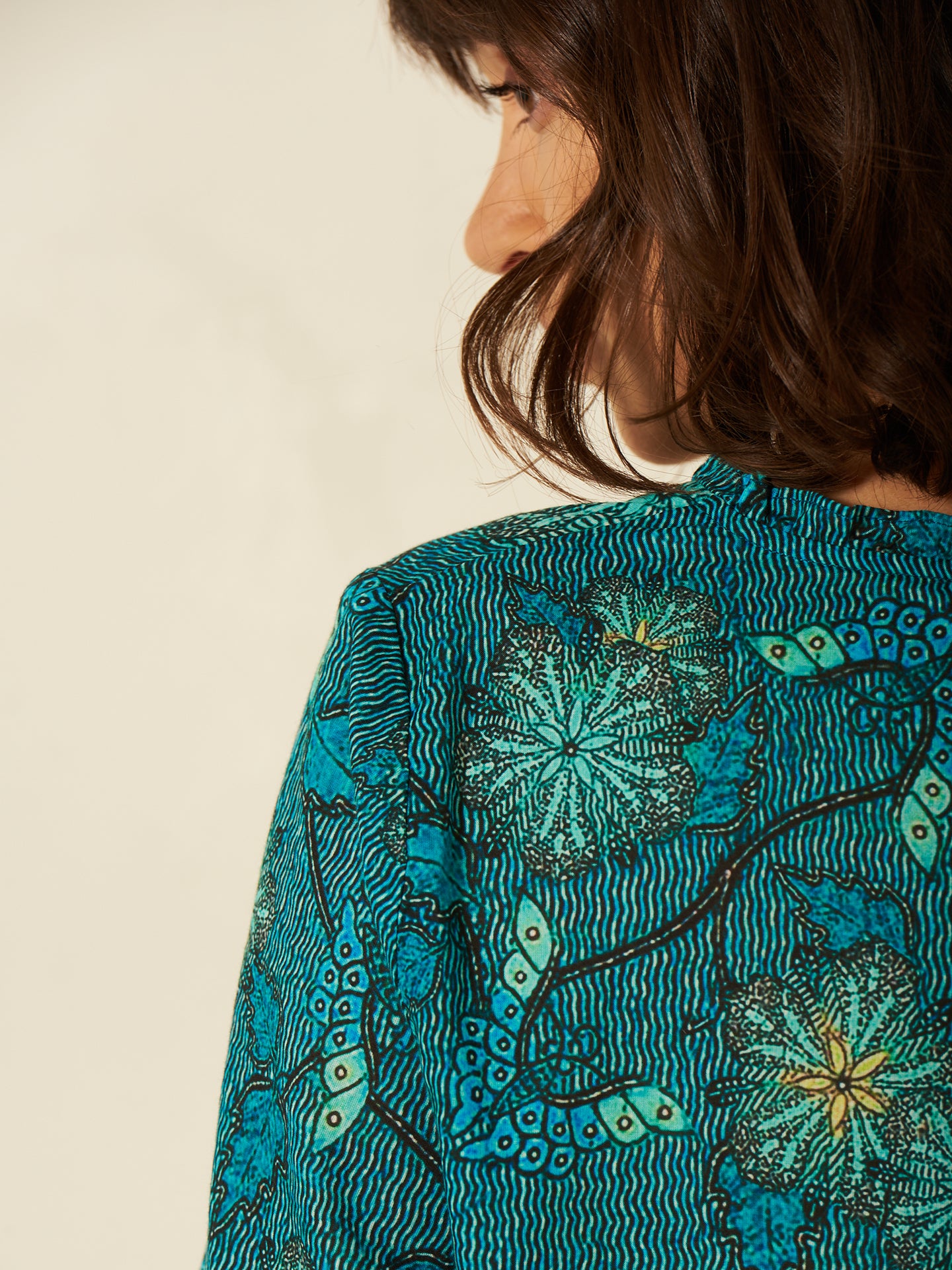 Bluse mit Druck