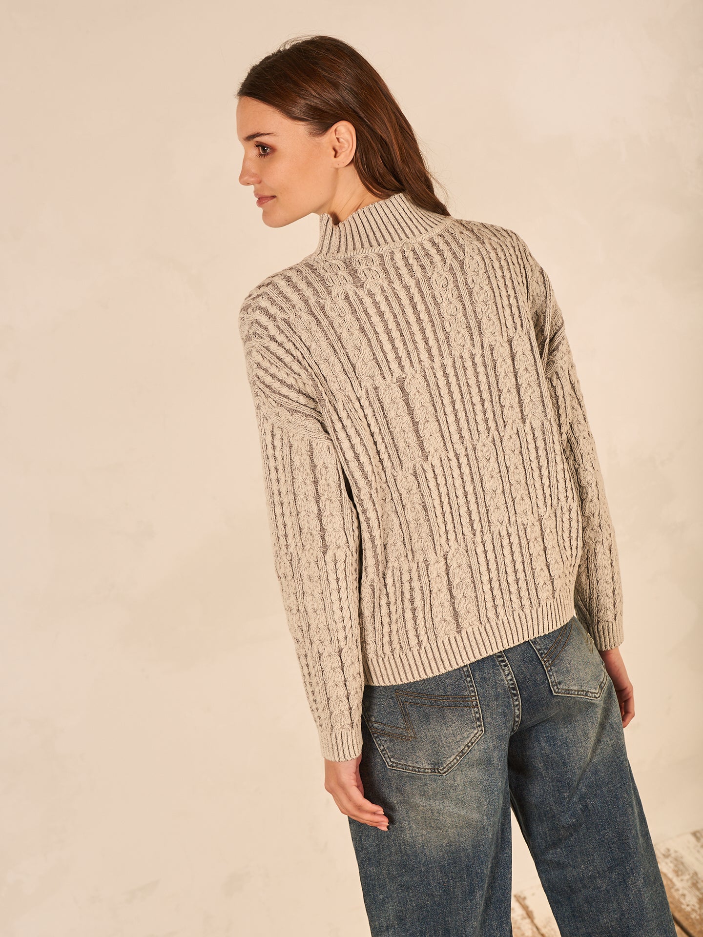Strickpullover mit Muster